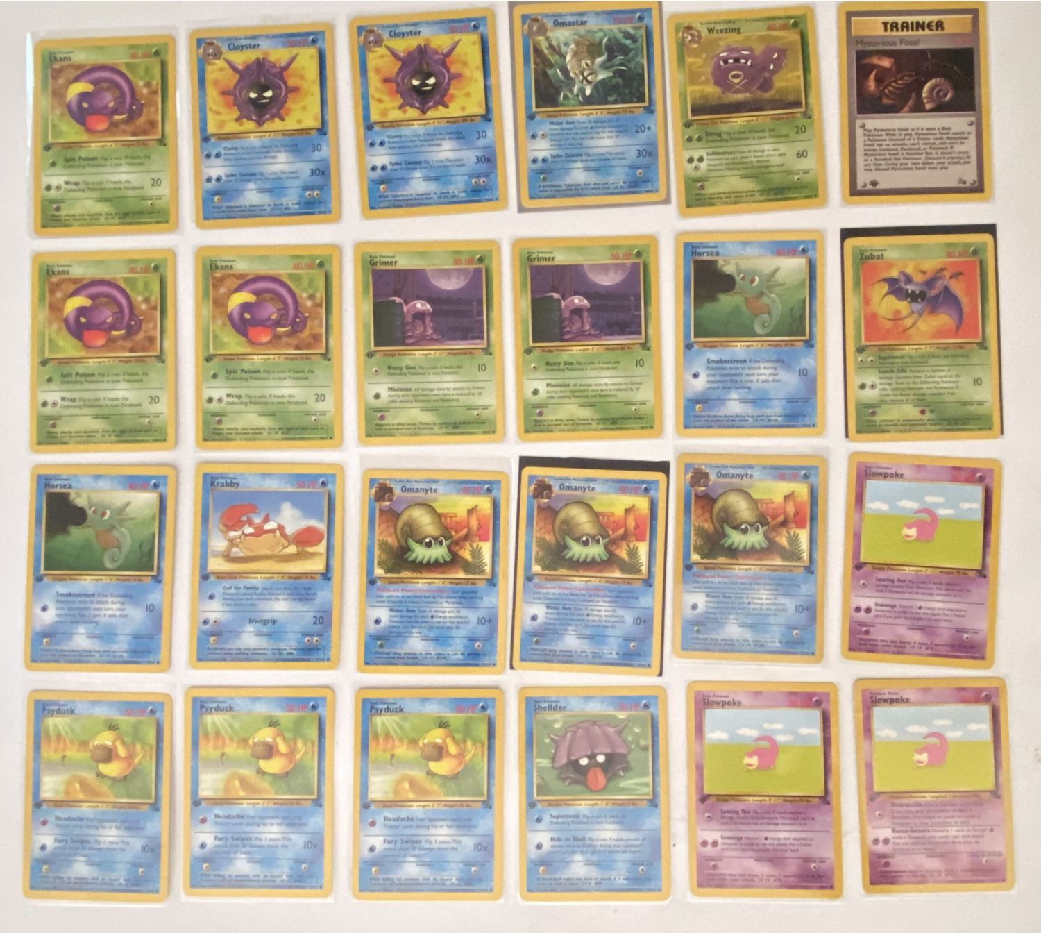 קלפי איסוף - פוקימון - Fossils (TCG) - 24 Cards - 1st Edition - NM/LP
פוקימון (באנגלית: Pokémon ... - 1 0