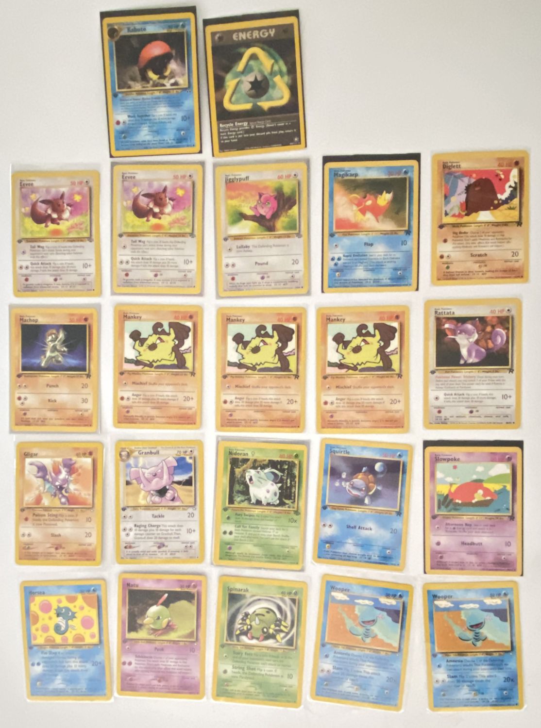 קלפי איסוף - פוקימון Team Rocket | Neo Genesis | Neo Discovery (TCG) - 22 Cards - 1st Edition - NM/LP
... - 1 0