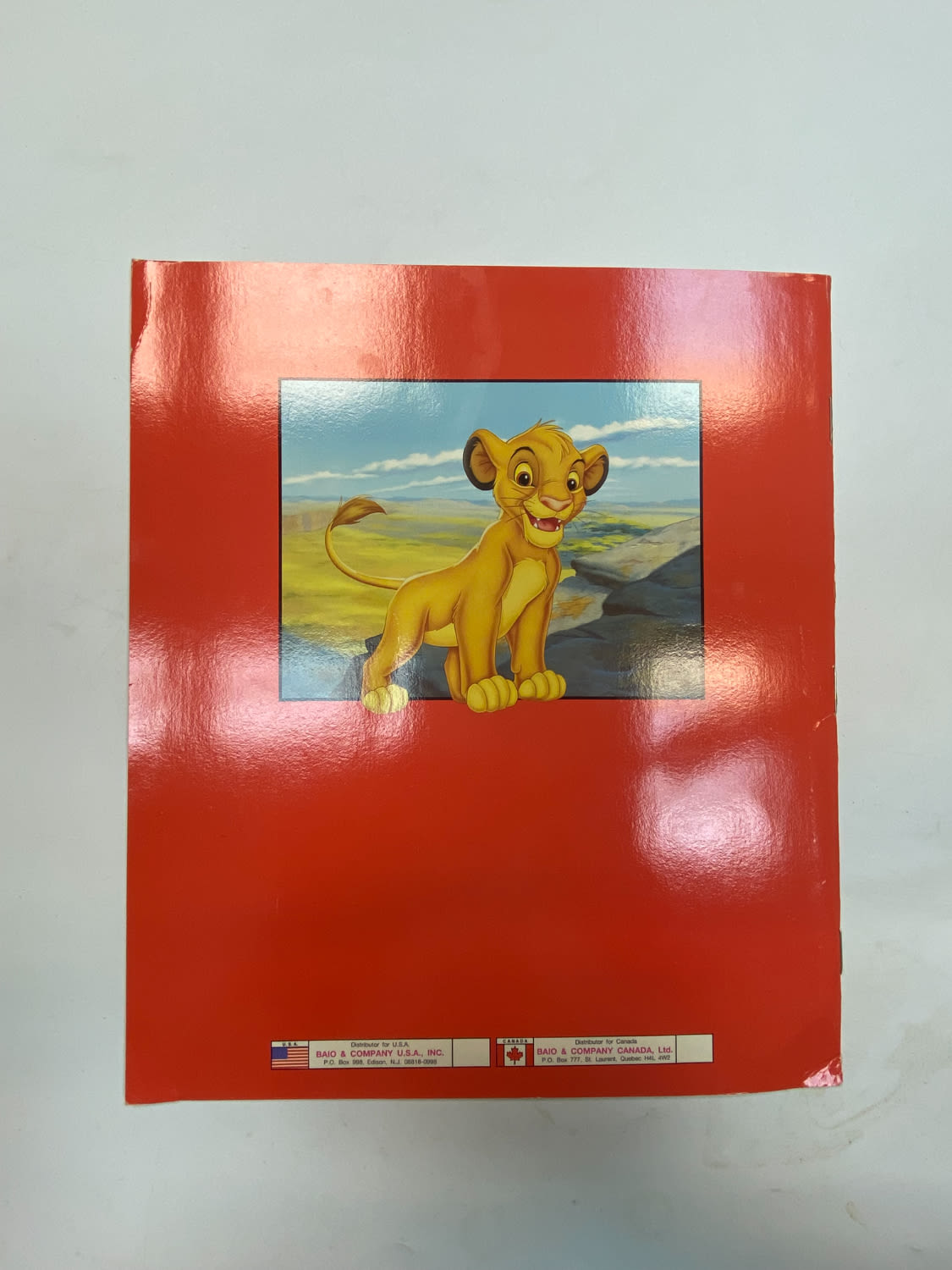 אלבומי מדבקות - אלבום מדבקות על שם הסרט "מלך האריות" - אנגלית, ריק
מלך האריות (באנגלית: The Lion ... - 1 10