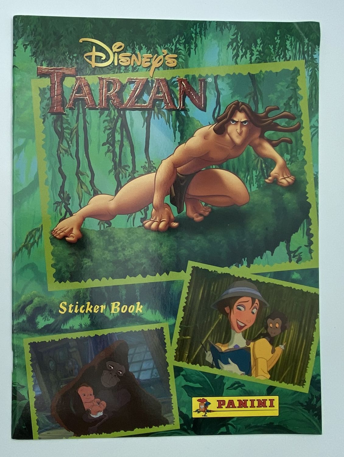 אלבומי מדבקות - מקבץ 4 אלבומי מדבקות טרזן, "Tarzan", אנגלית - ריק אך עם עוד 18 מדבקות מצורפות
טרזן ... - 1 1