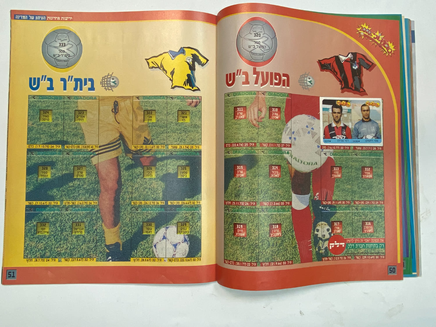 אלבומי מדבקות - אלבום סופרגול 2000, אלבום המילניום - כמעט ריק
סוּפרגוֹל הוא שמו של אלבום איסוף מדבקות ... - 1 18