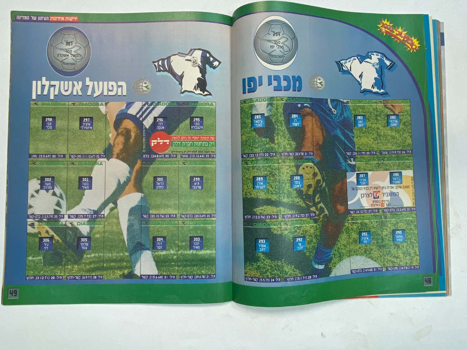 אלבומי מדבקות - אלבום סופרגול 2000, אלבום המילניום - כמעט ריק
סוּפרגוֹל הוא שמו של אלבום איסוף מדבקות ... - 1 17