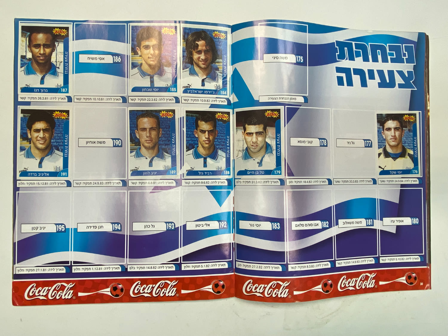 אלבומי מדבקות - אלבום סופרגול 2003
סוּפרגוֹל הוא שמו של אלבום איסוף מדבקות מאת חברת P.M.I, בשיתוף עם ... - 1 7