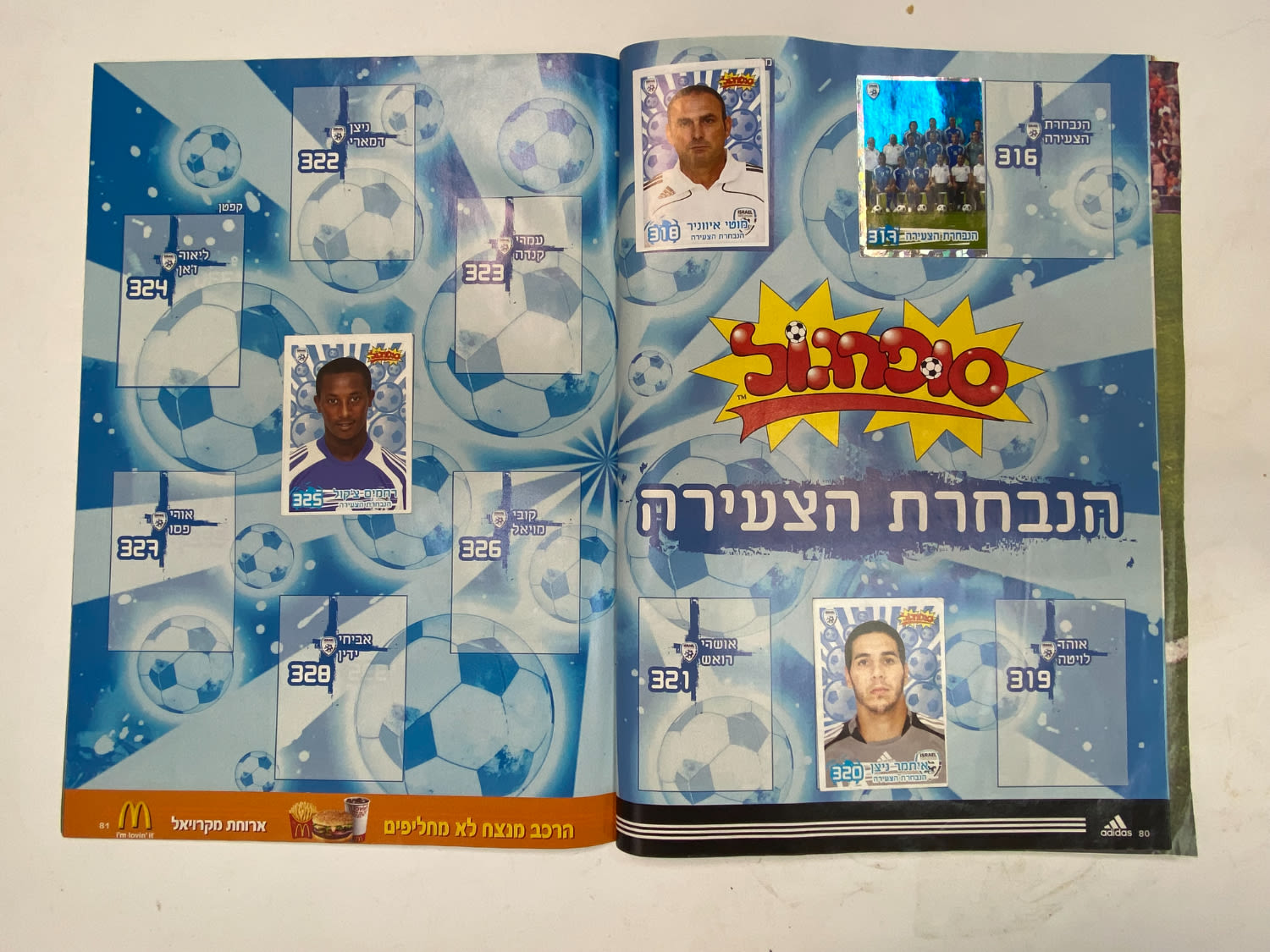אלבומי מדבקות - אלבום סופרגול עונה 2009--2008
סוּפרגוֹל הוא שמו של אלבום איסוף מדבקות מאת חברת P.M.I ... - 1 36