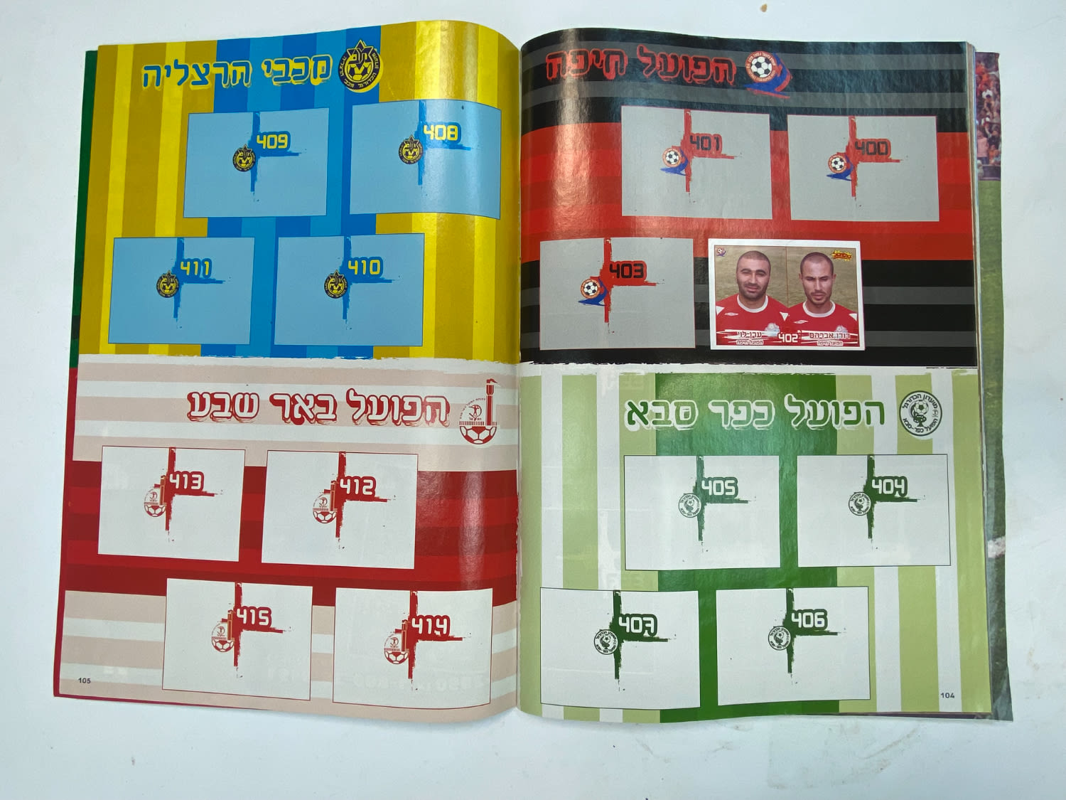אלבומי מדבקות - אלבום סופרגול עונה 2009--2008
סוּפרגוֹל הוא שמו של אלבום איסוף מדבקות מאת חברת P.M.I ... - 1 49