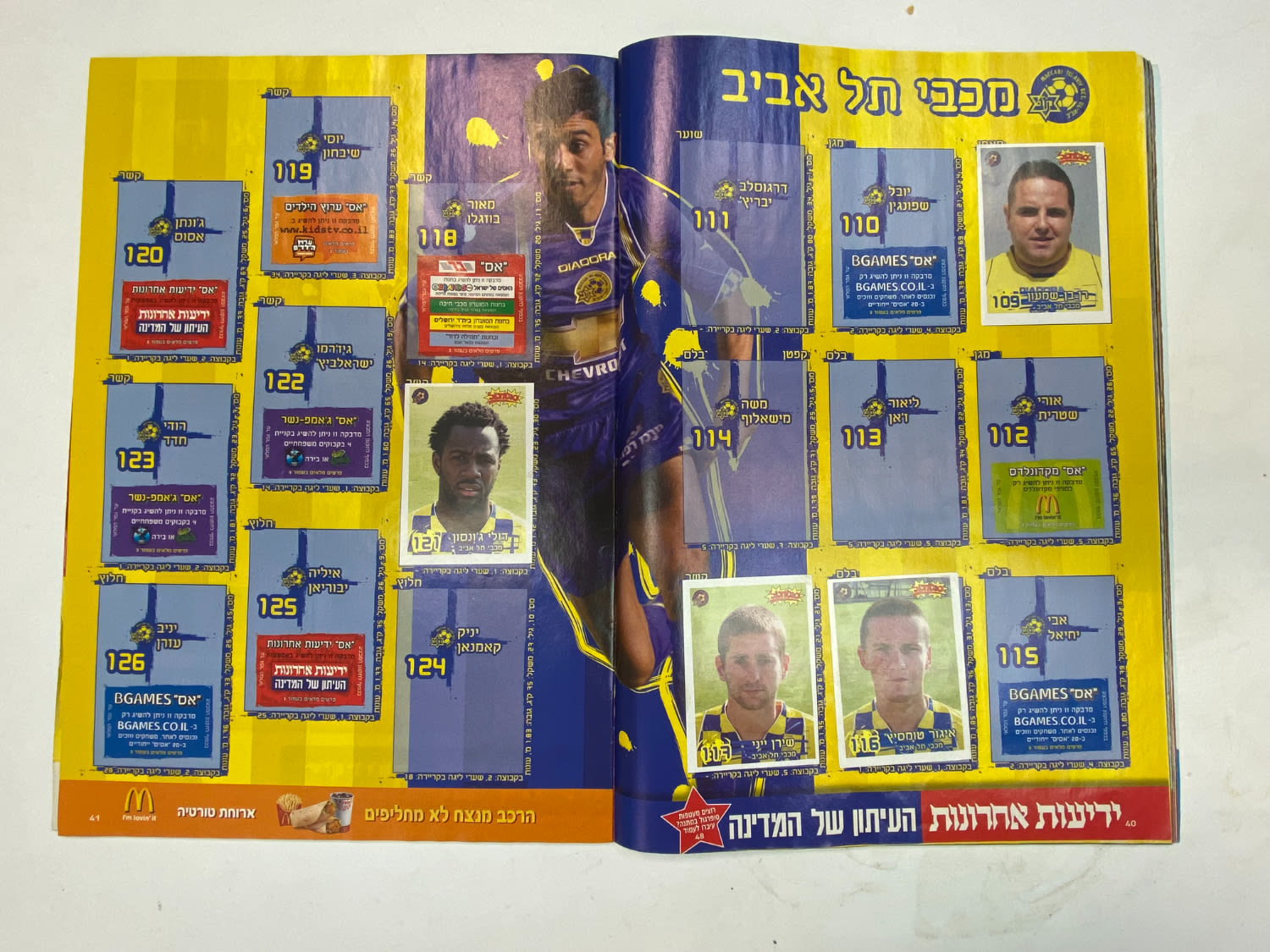 אלבומי מדבקות - אלבום סופרגול עונה 2009--2008
סוּפרגוֹל הוא שמו של אלבום איסוף מדבקות מאת חברת P.M.I ... - 1 13