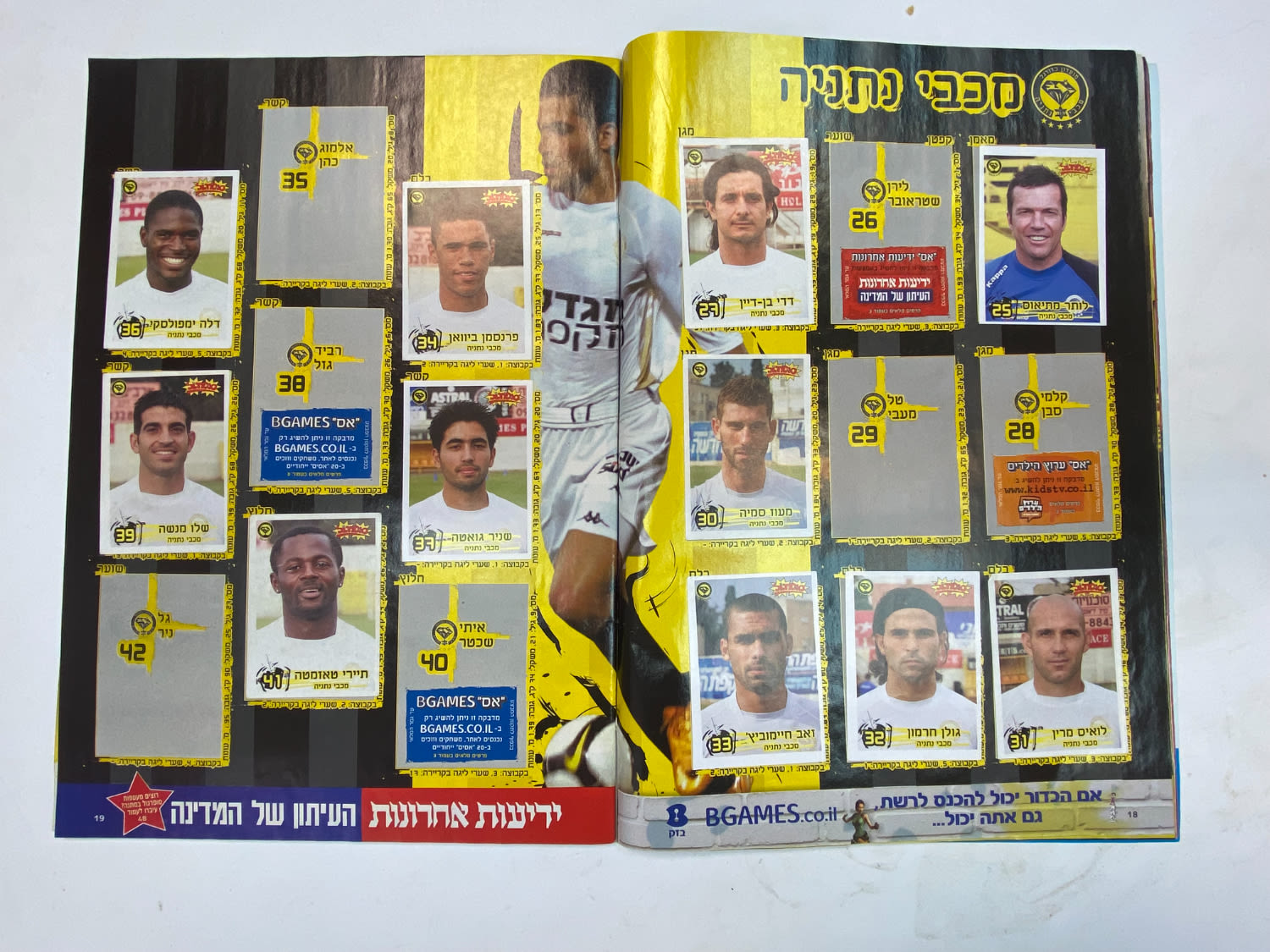 אלבומי מדבקות - אלבום סופרגול עונה 2009--2008
סוּפרגוֹל הוא שמו של אלבום איסוף מדבקות מאת חברת P.M.I ... - 1 1