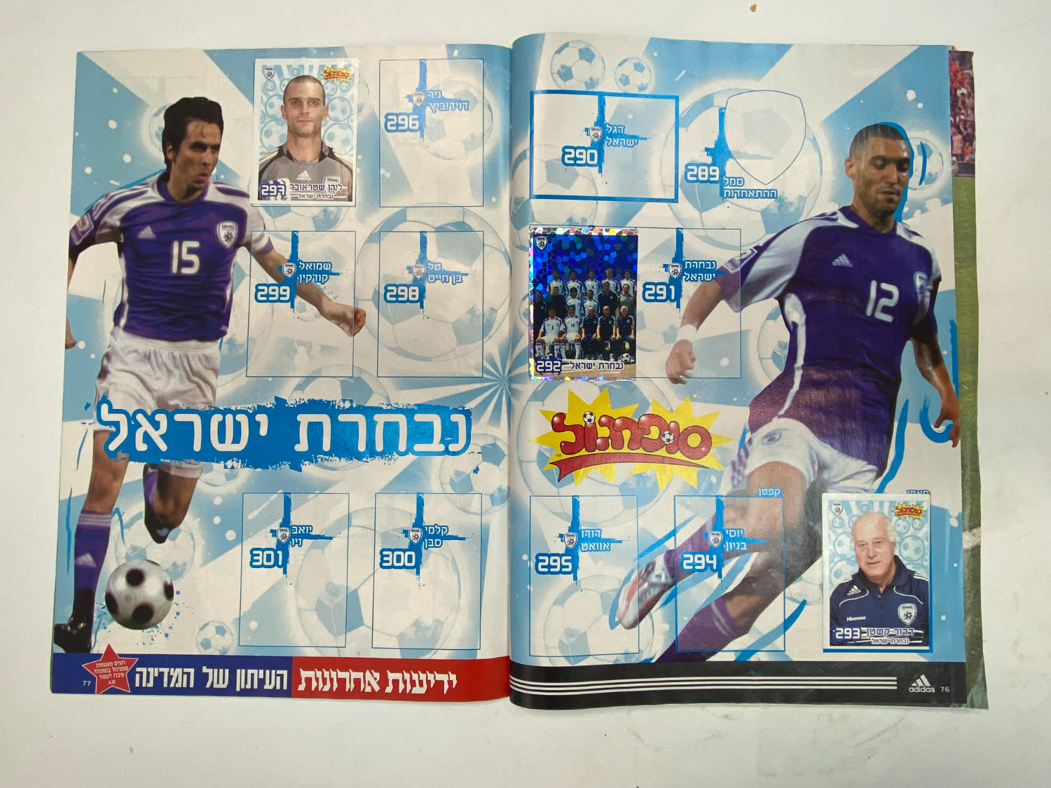 אלבומי מדבקות - אלבום סופרגול עונה 2009--2008
סוּפרגוֹל הוא שמו של אלבום איסוף מדבקות מאת חברת P.M.I ... - 1 34