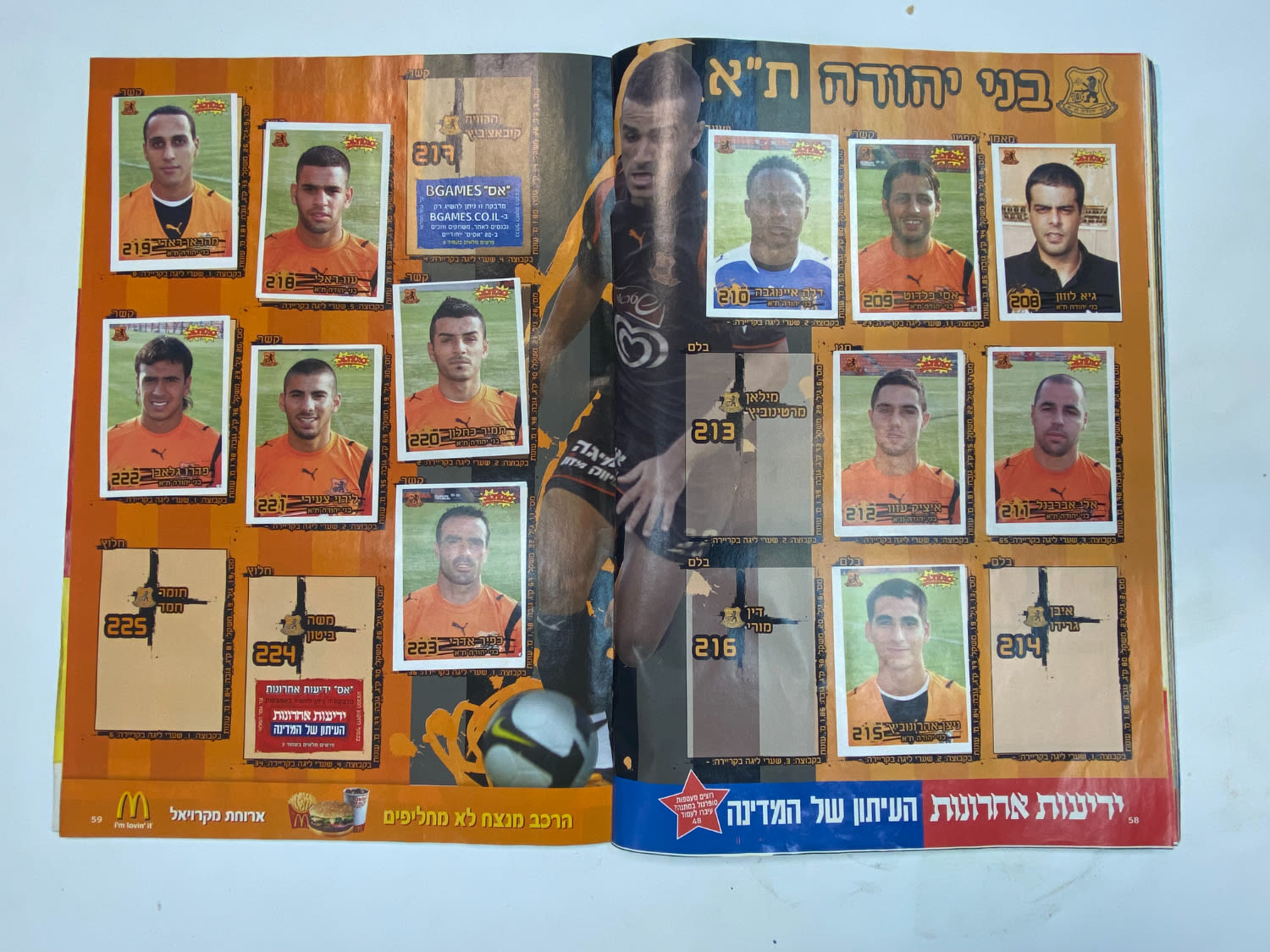 אלבומי מדבקות - אלבום סופרגול עונה 2009--2008
סוּפרגוֹל הוא שמו של אלבום איסוף מדבקות מאת חברת P.M.I ... - 1 20