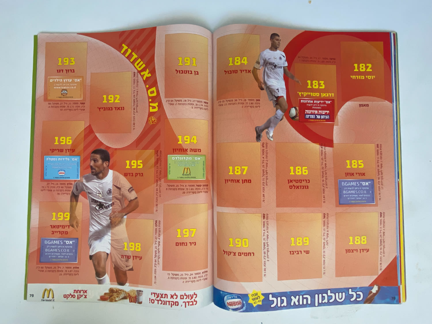 אלבומי מדבקות - אלבום סופרגול עונה 2009-2010 - מארח את כוכבי העולם
סוּפרגוֹל הוא שמו של אלבום איסוף ... - 1 34