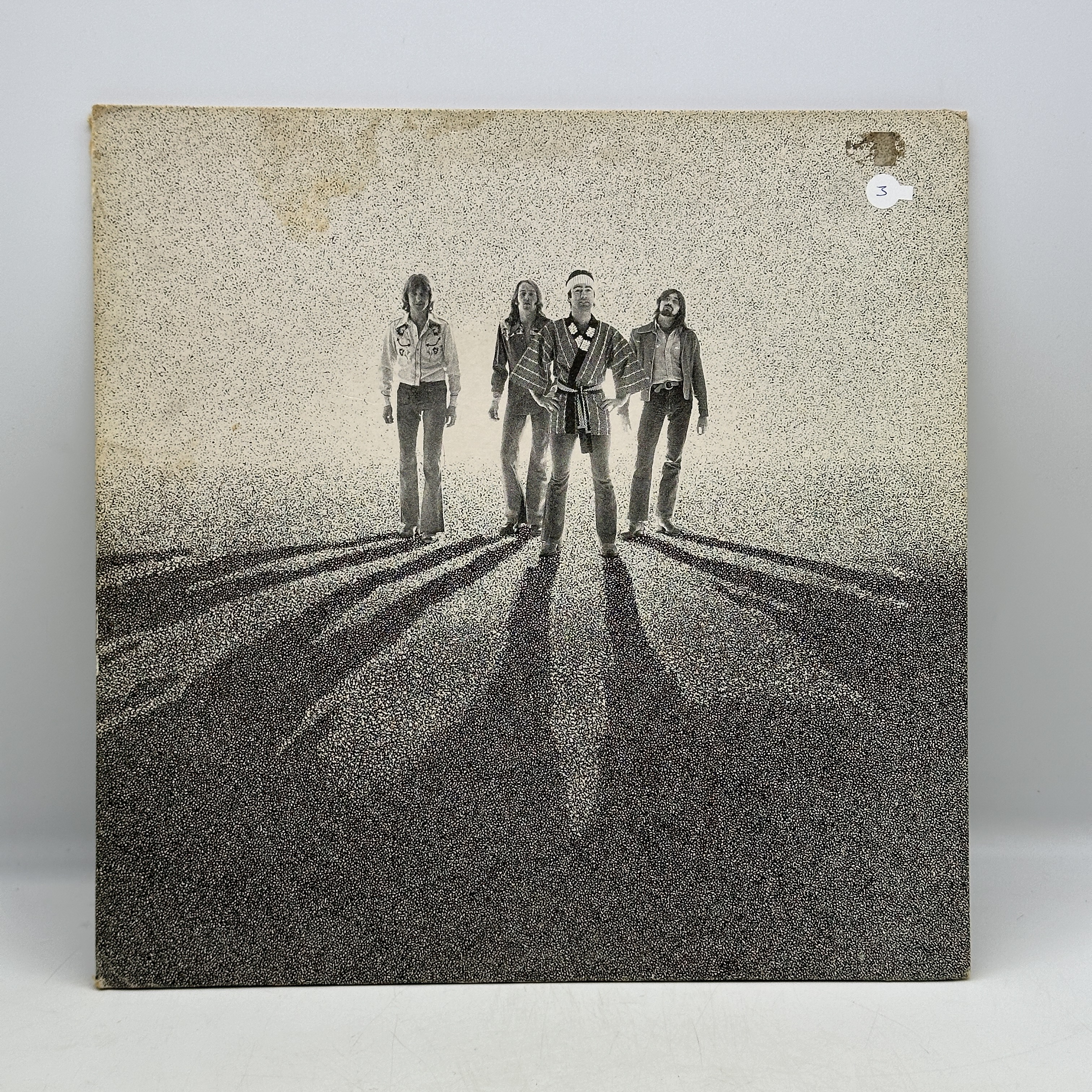 A 12 inch vinyl album by Bad Company - Burning Sky, cover has a few marks on it and some aging, vinyl is in good ... - 1 0