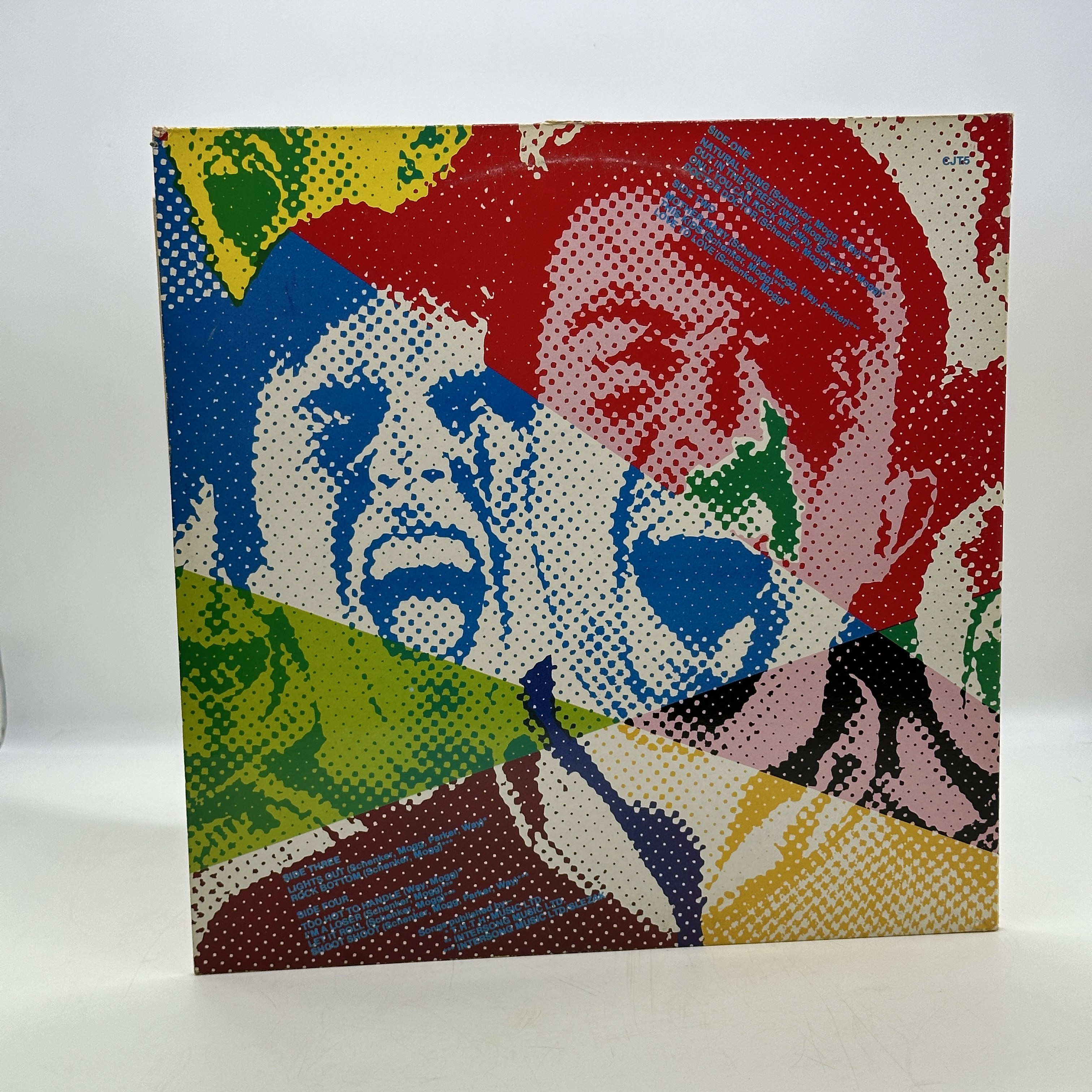 A double 12 inch vinyl by UFO album - Strangers in the Night Live,cover in good condition, vinyls are in good ... - 1 2