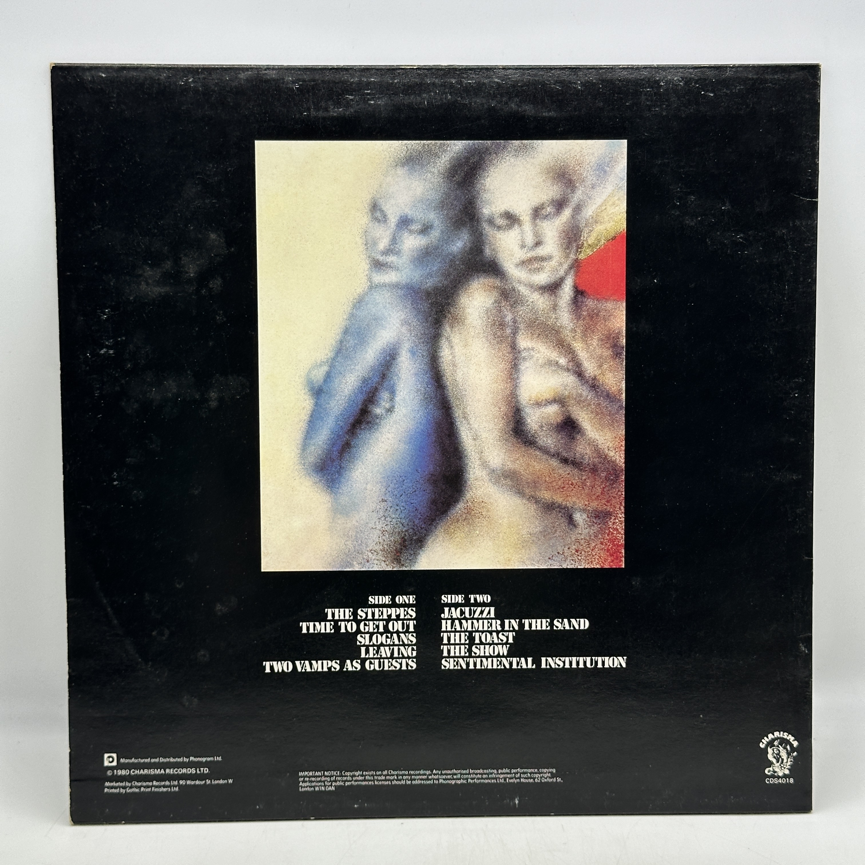 A 12 inch vinyl album by Steve Hackett - Defector, cover is in good order, vinyl has no scratches - 1 1