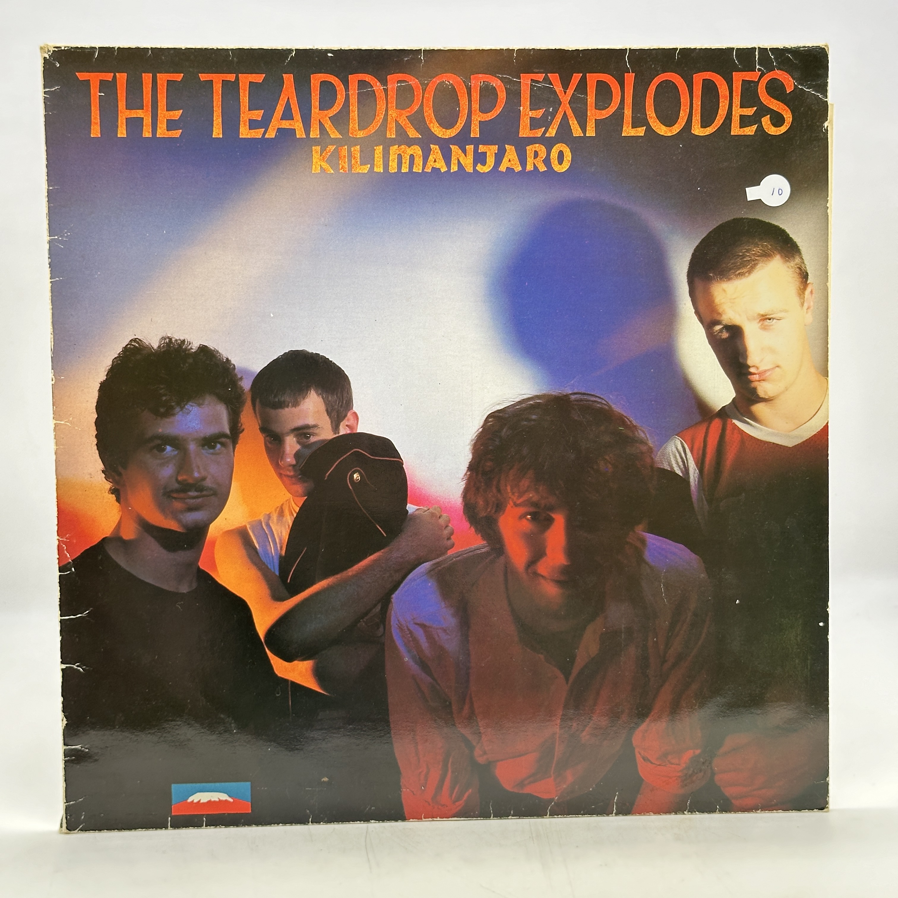 A 12 inch vinyl album by The Teardrop Explodes- Kilimanjaro 1980, cover has some age wear at the edges, vinyl is in ... - 1 0