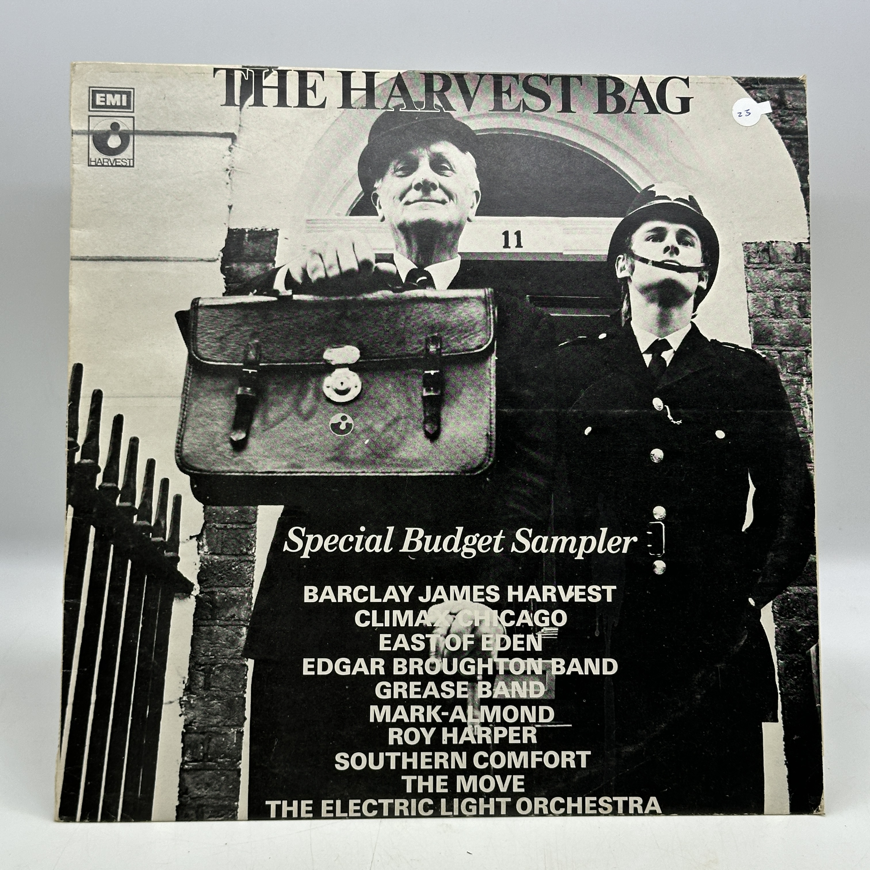 A 12 inch vinyl album by Harvest - The Harvest Bag, in good condition, no scratches, - 1 0