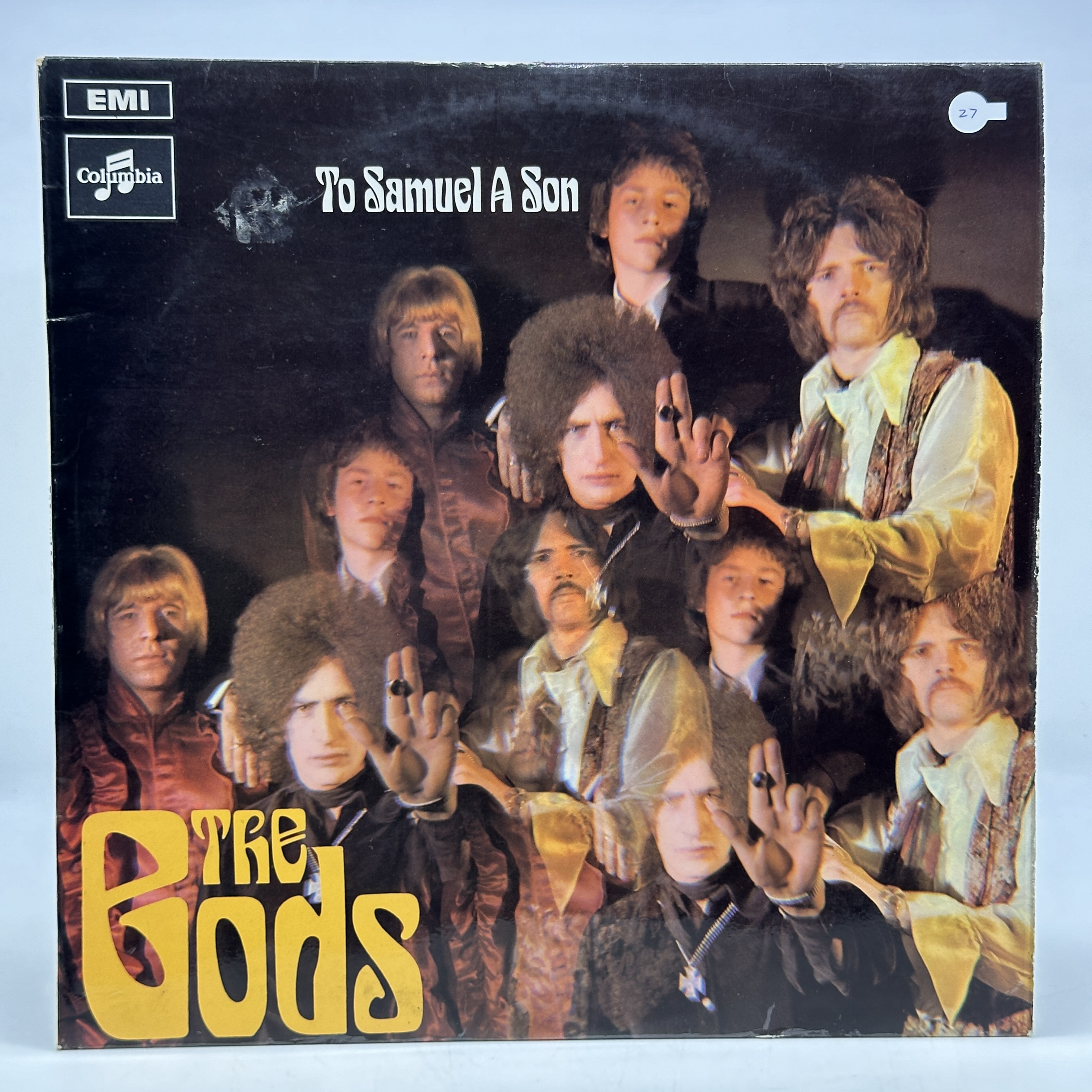 A 12 inch vinyl album by The Gods - To Samuel A Son, 1st Uk press, Columbia SCX 6372, cover is in good condition ... - 1 0