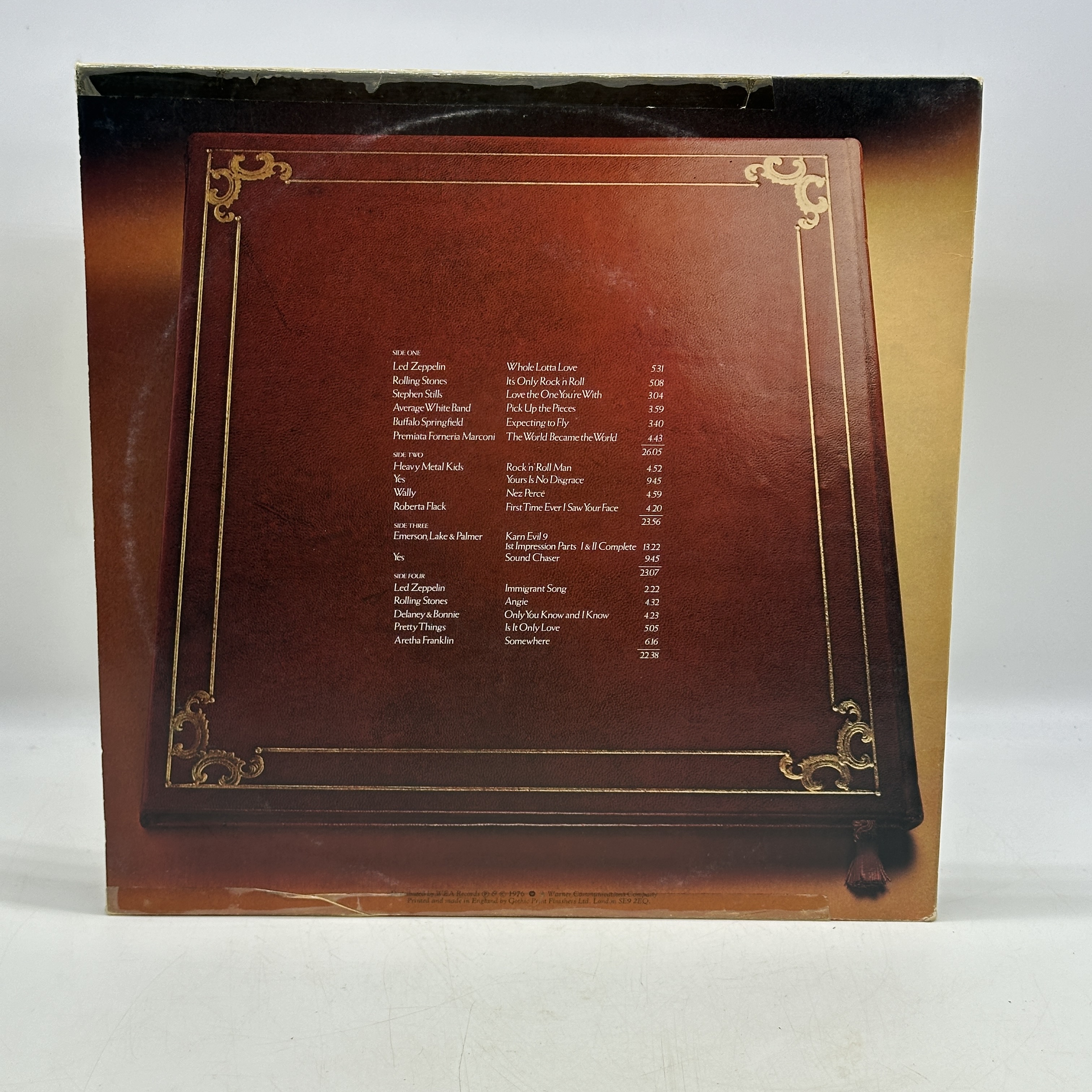 A double 12 inch vinyl by Alan Freeman & Guests - By Invitation Only, cover has been taped at the bottom but in ... - 1 0