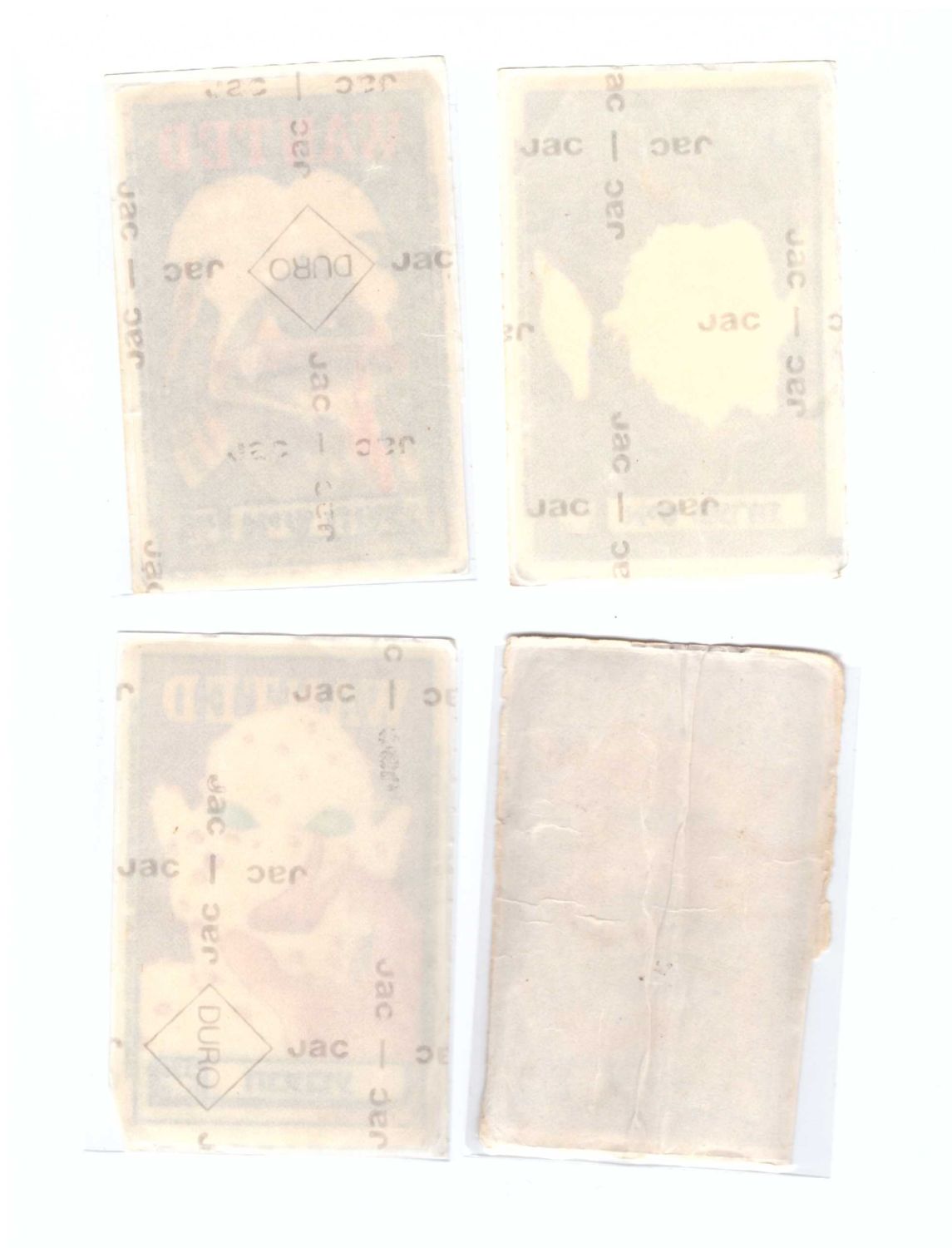 מדבקות לאלבומים - מקבץ 4 מדבקות של אלבום קלסתרון המבוקשים, אחד מאלבומי המדבקות הקשים ביותר להשלמה מבין אלבומי ... - 1 1