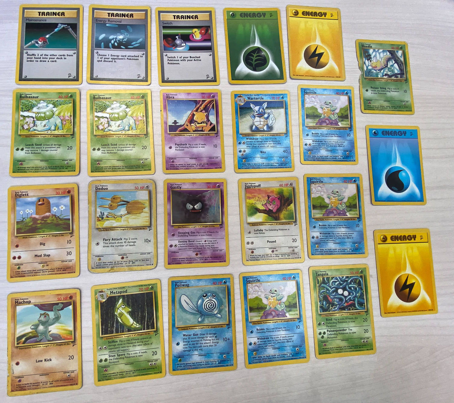 קלפי איסוף - פוקימון - 23 קלפים - Base Set 2 - Common - Used
פוקימון (באנגלית: ... - 1 0