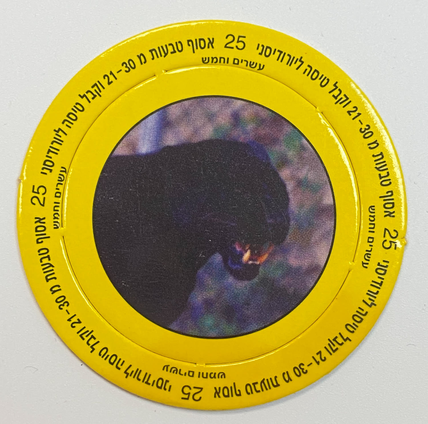 פוגים - פוג פנתר עם מסגרת מסדרת "החיות" - הסדרה ה-22 של הפוגים - נדיר וקשה להשגה , מאוד נדיר
המשחק ... - 1 0