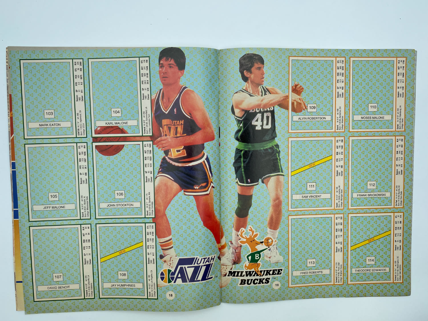 אלבומי מדבקות - אלבום מדבקות Basketball 1992-1993 - אנגלית, ריק - 1 2