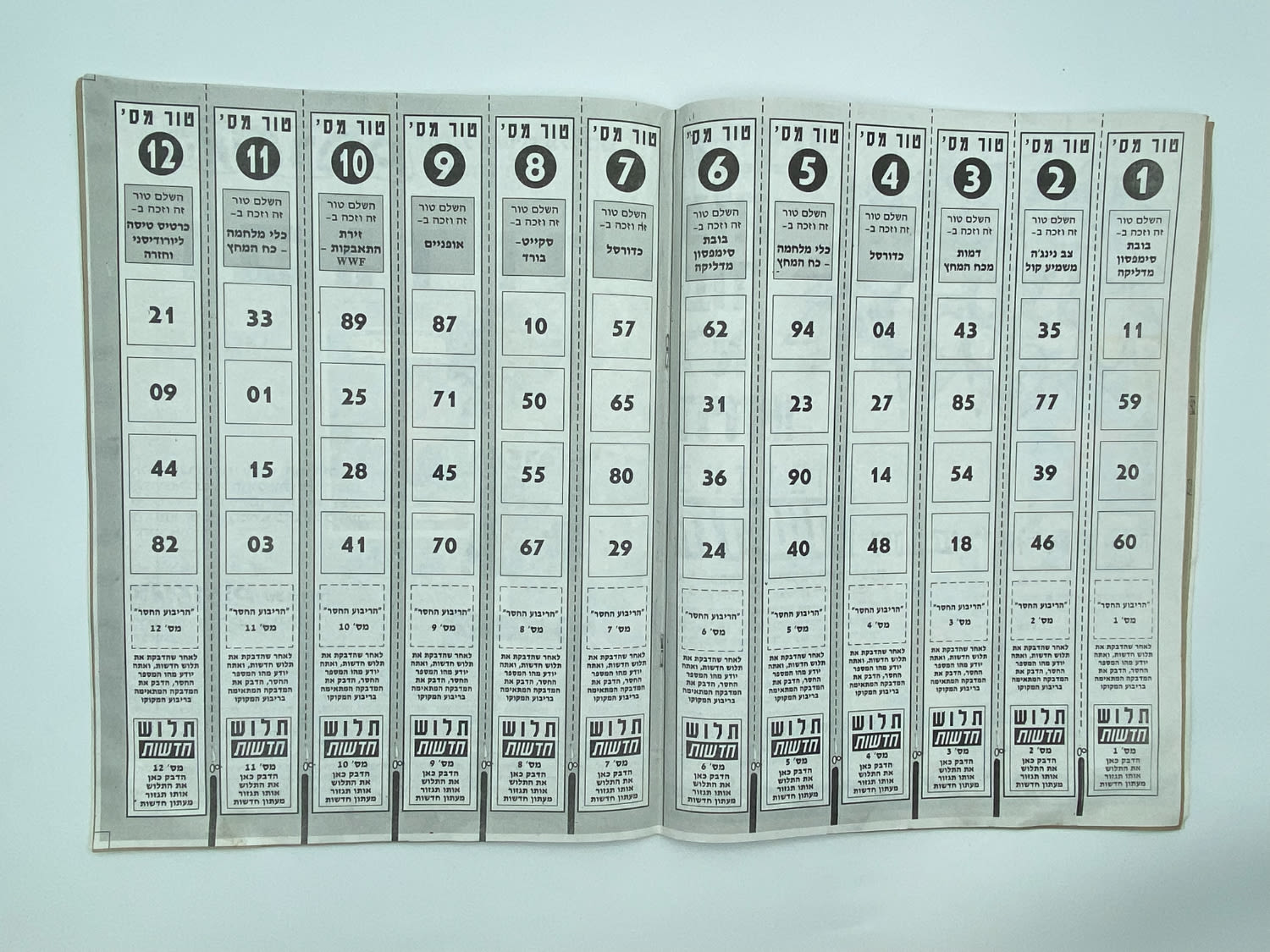 אלבומי מדבקות - אלבום מדבקות המוטרפים 2, 30% מלא, מצב טוב מאוד
למוטרפים יצאו 3 אלבומים המכילים מאות ... - 1 1
