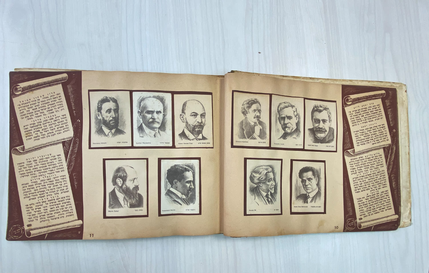 אלבומי מדבקות - אלבום "אנשי שם יהודים" - מצב בינוני, חיזוק כריכה עם סלוטייפ
חברת לסיגריות ... - 1 35
