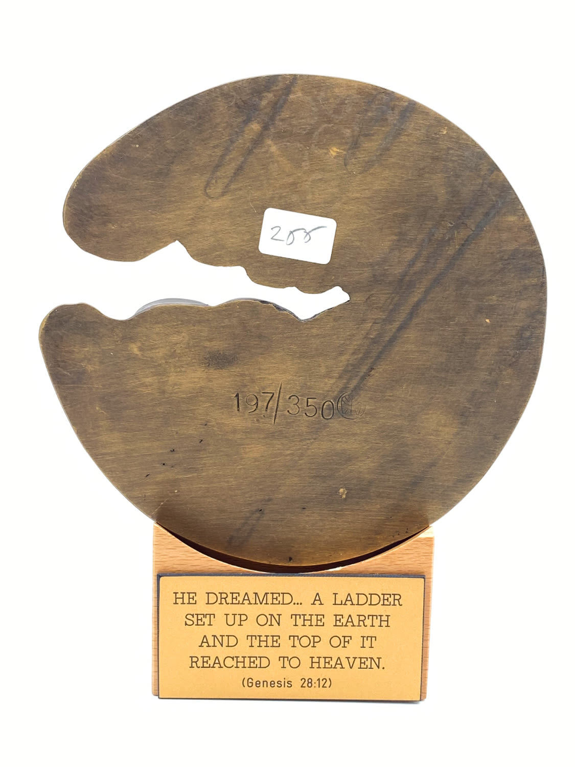 Israel - Artistic-Sculptural Medal - "Jacob's dream" - Designed and Sculpted by Artist Eliezer Weisshof - ... - 1 1