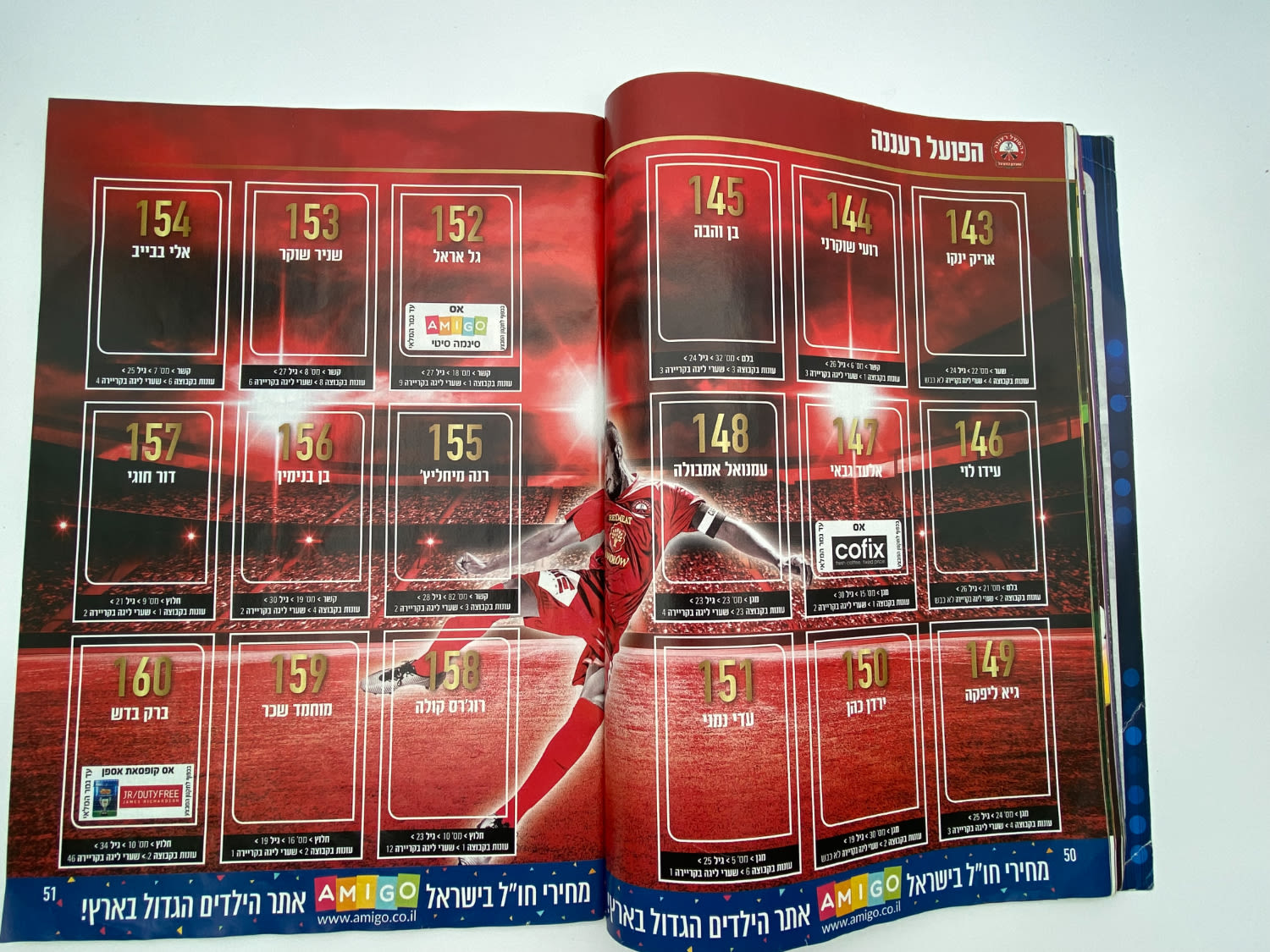 אלבומי מדבקות - 3 אלבומי סופרגול, עונות 2015-2016, 2016-2017, 2017-2018, כמעט ריקים
סוּפרגוֹל הוא שמו ... - 1 7
