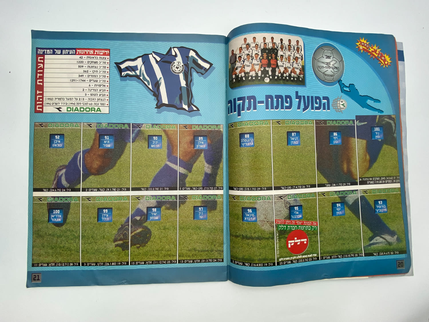 אלבומי מדבקות - אלבום סופרגול 2000, אלבום המילניום - ריק, מצב טוב מאוד
סוּפרגוֹל הוא שמו של אלבום ... - 1 2