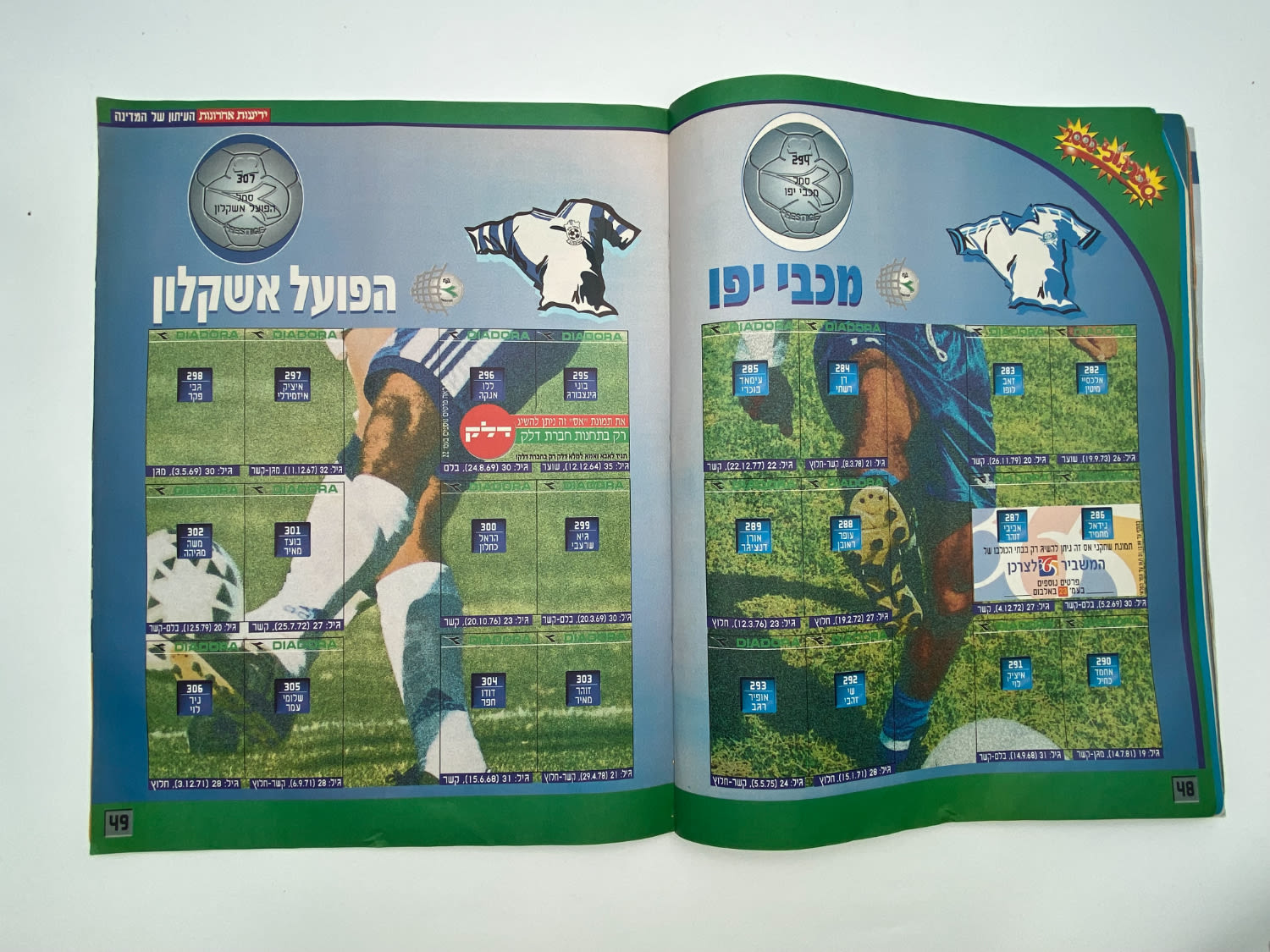 אלבומי מדבקות - אלבום סופרגול 2000, אלבום המילניום - ריק, מצב טוב מאוד
סוּפרגוֹל הוא שמו של אלבום ... - 1 17