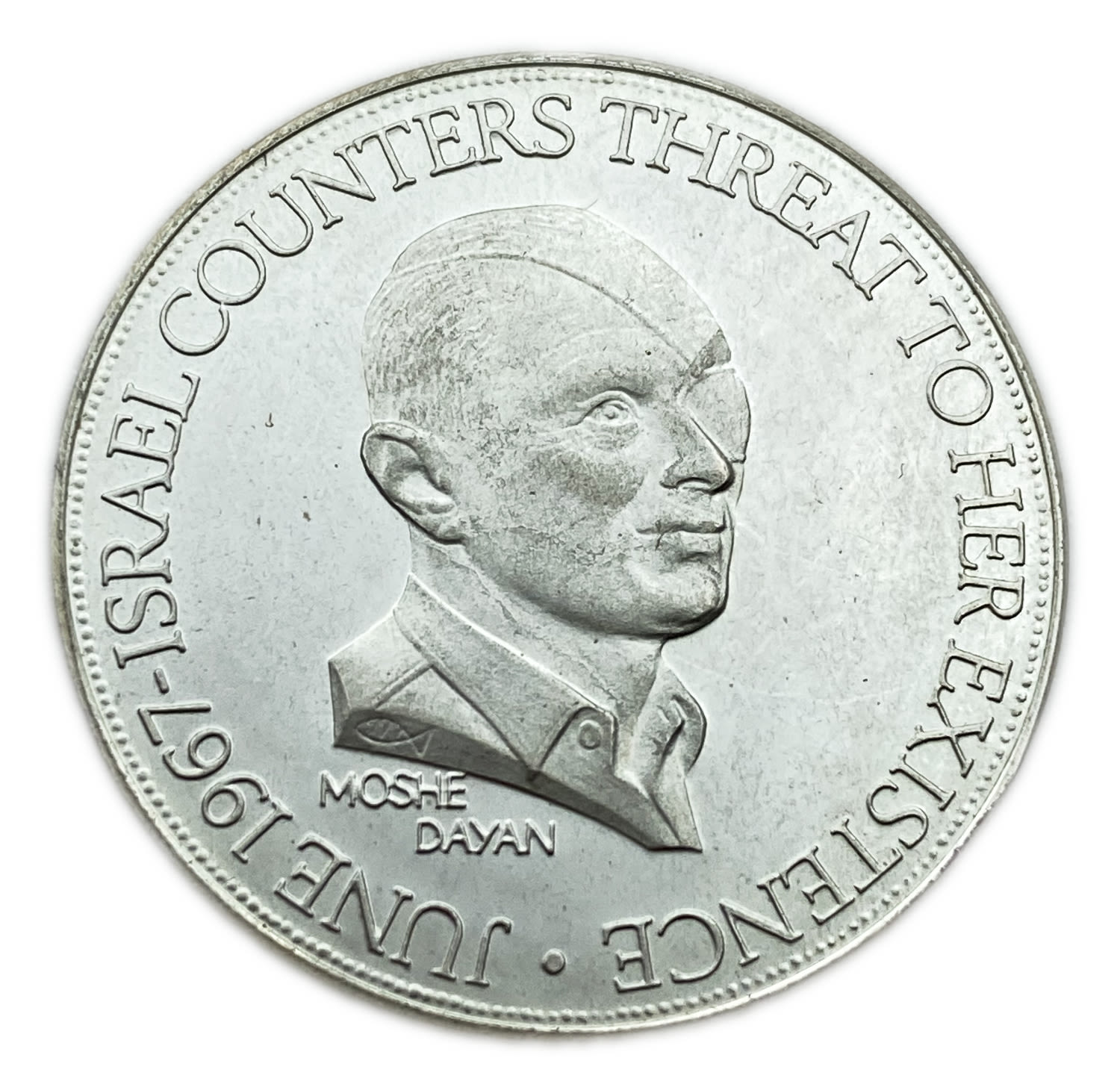Judaica / Zionism - Medal to Commemorate the Six Day War - The Netherlands - 1967
Face: ...