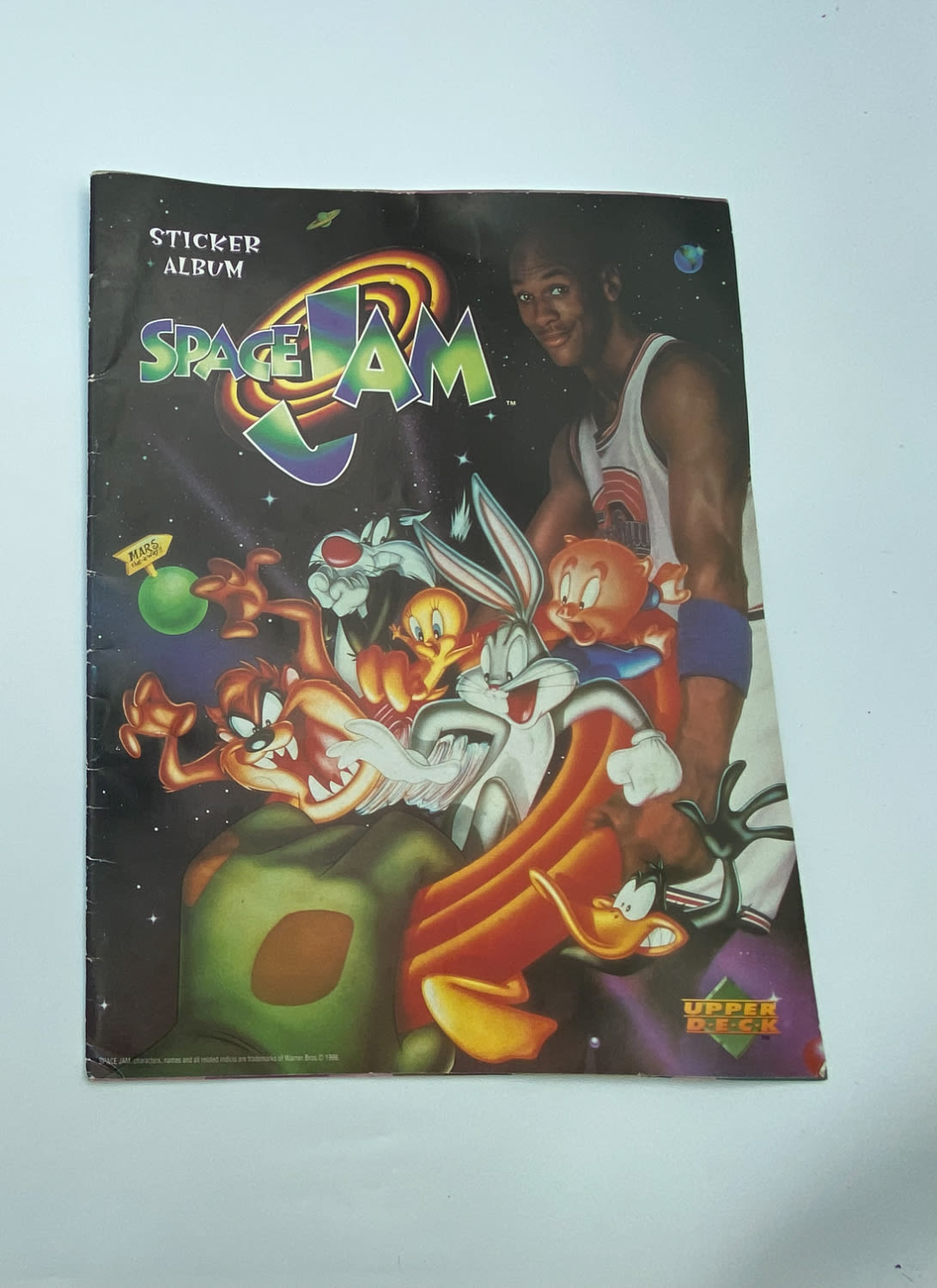 אלבומי מדבקות - Space Jam (ספייס ג'אם) בעברית - ריק ובמצב טוב מאוד
ספייס ג'אם (באנגלית: Space Jam) ... - 1 0