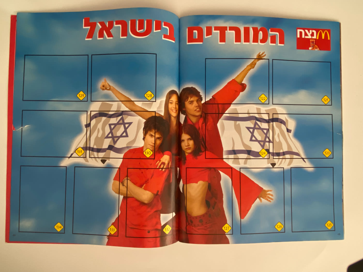 אלבומי מדבקות - אלבום המורדים בישראל, אלבום ההופעה
"המורדים", (בספרדית: Rebelde Way, "דרך המורדים") ... - 1 24