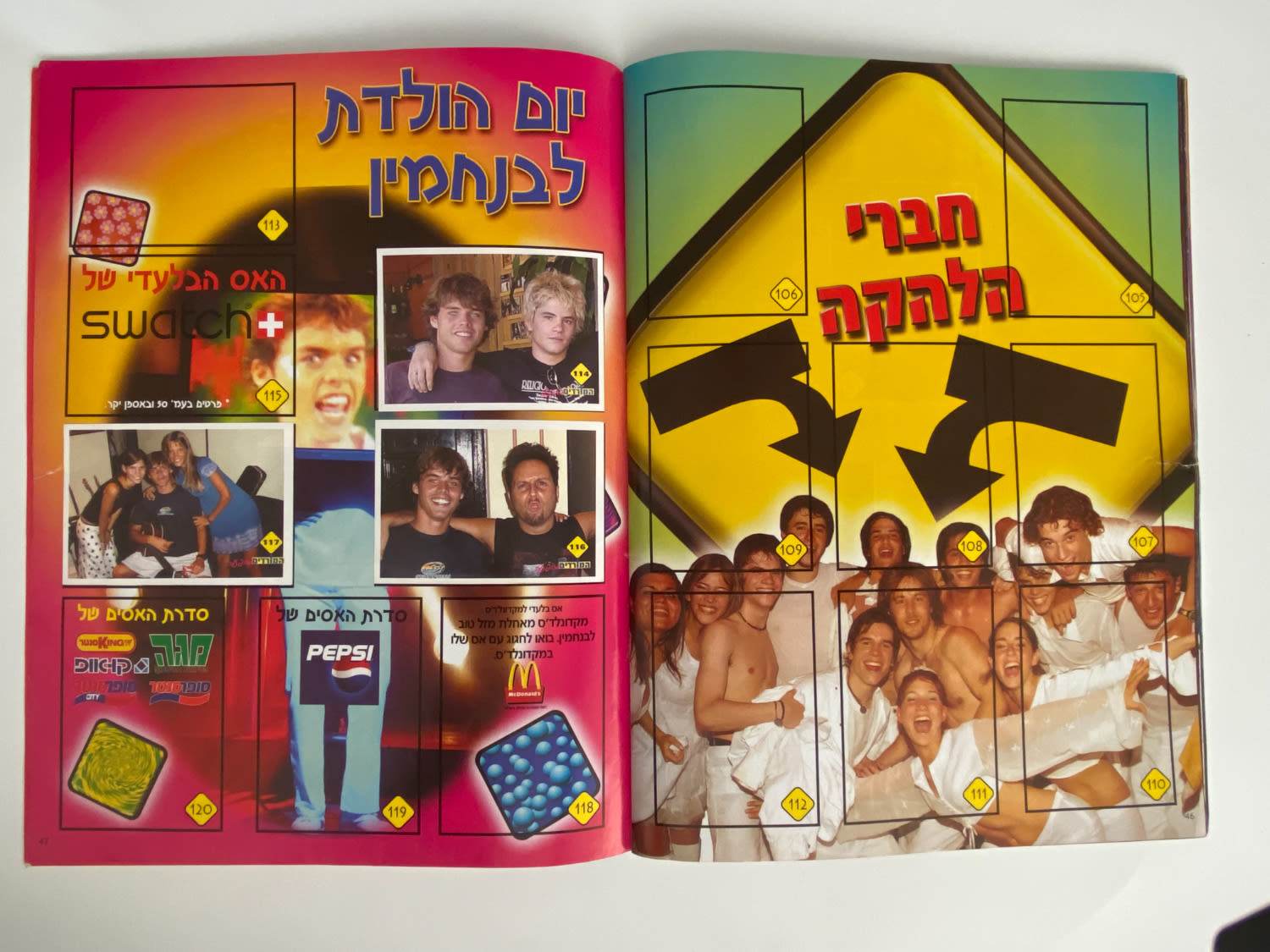 אלבומי מדבקות - אלבום המורדים בישראל, אלבום ההופעה
"המורדים", (בספרדית: Rebelde Way, "דרך המורדים") ... - 1 23