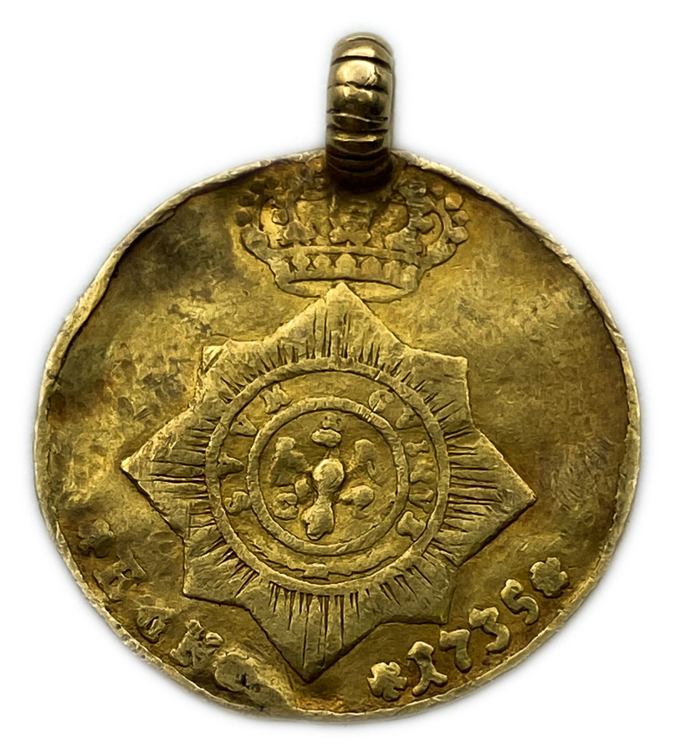 Germany - 1 Ducat 1735 - Friedrich Wilhelm I - Gold, 3.84g, 23mm
Obverse
Armoured bust ... - 1 1