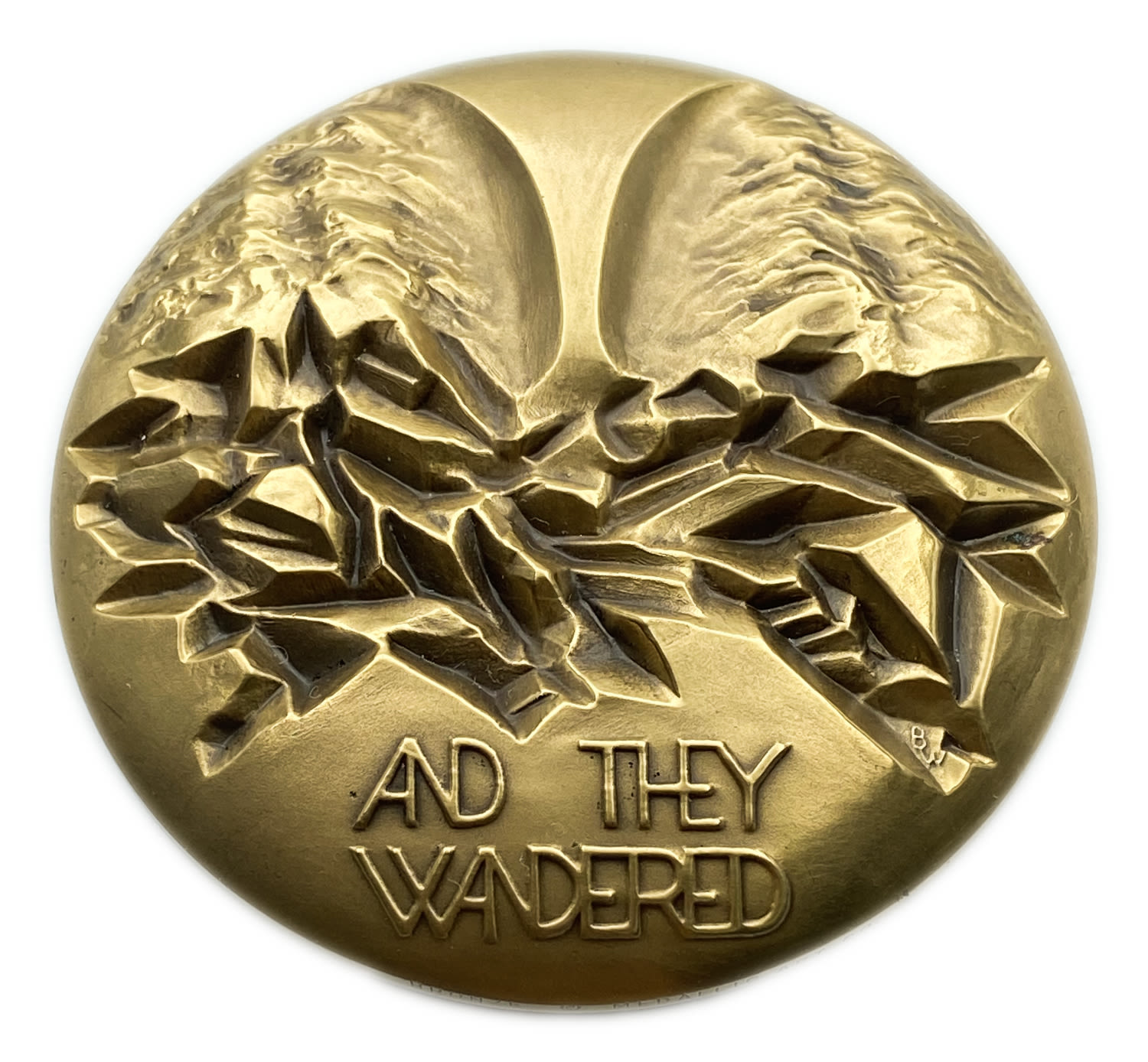 Judaica / Zionism - an impressive, almost sculptural bronze medal, "done and heard"
Medallic Art Co ... - 1 1