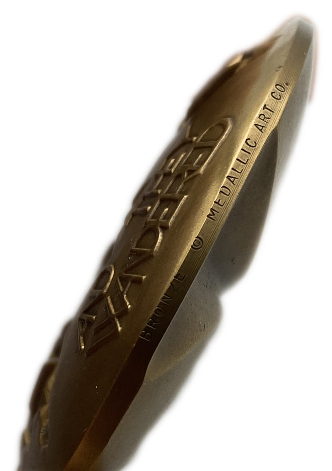 Judaica / Zionism - an impressive, almost sculptural bronze medal, "done and heard"
Medallic Art Co ... - 1 2