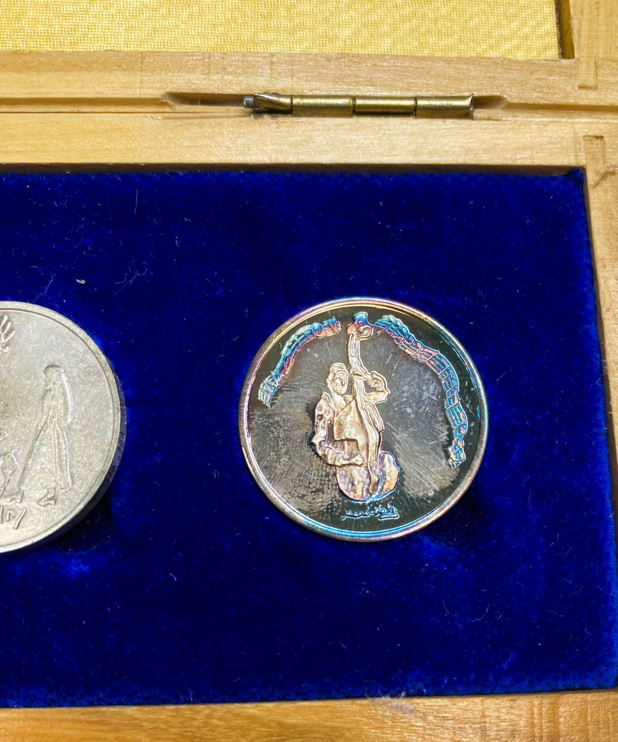 Israel - A series of state art medals with original lithographs - Artists: Castel, Gutman, Mana-Katz - Silver 999, 10 g - 1 6