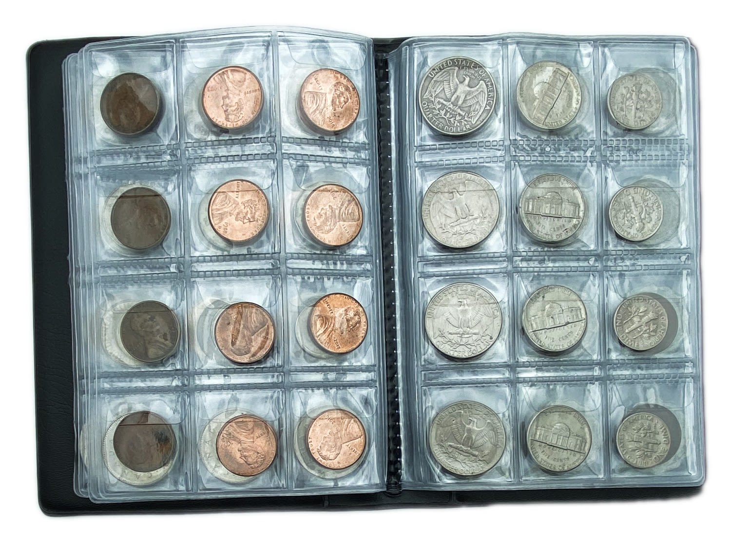 Israel and the World - Israel and World Coins Album - about 120 coins - 1 7