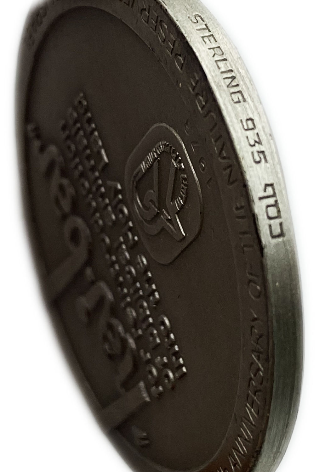 Israel - Medal, Chai-Bar 1973 - Silver 935, 47g , 47 mm
Numerous conquering armies have marched ... - 1 3