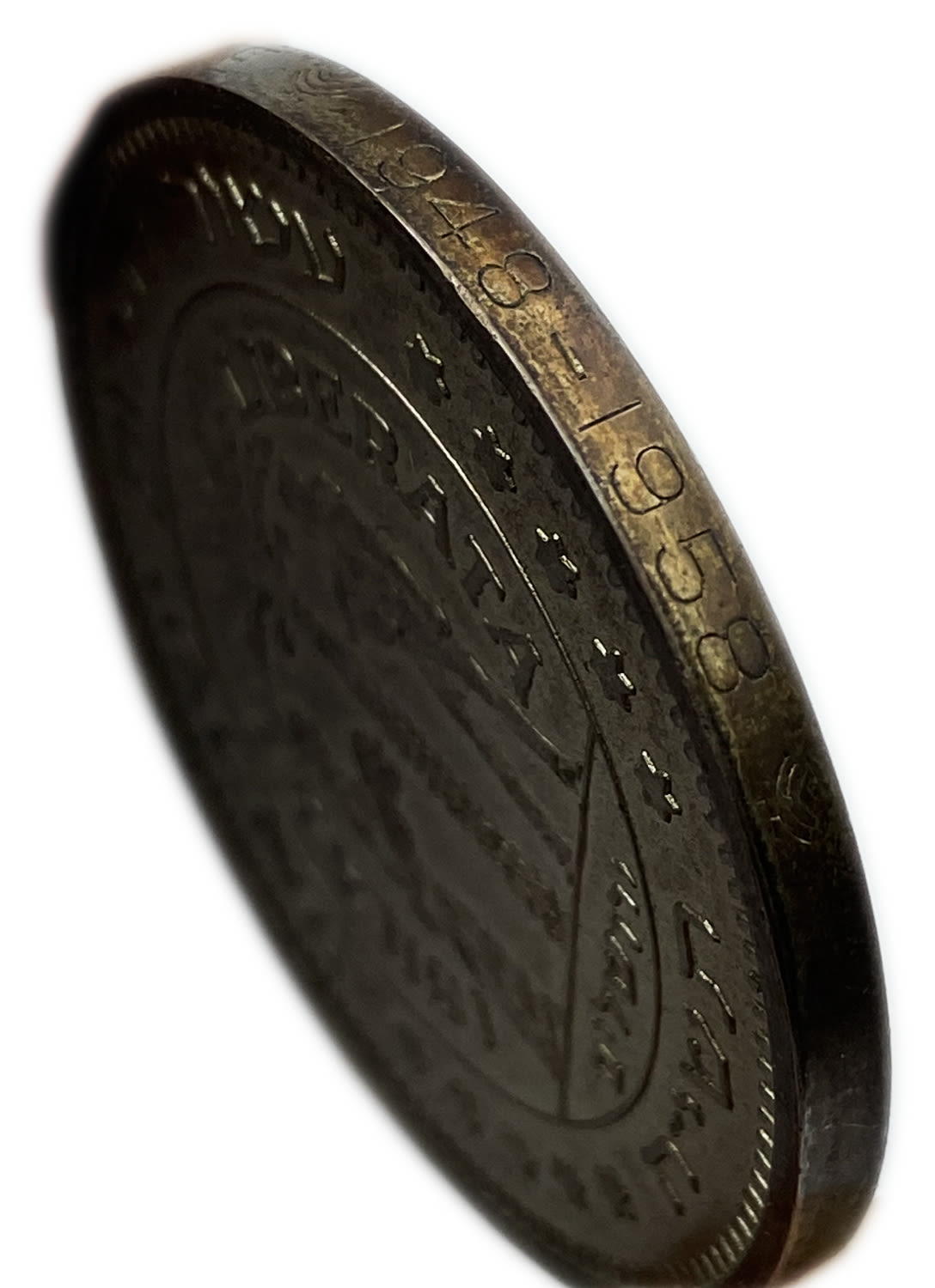 Israel - Medal, Liberated Israel 1958 - Silver, 30 g, 38 mm
Even though the official IGCMC-issued ... - 1 2