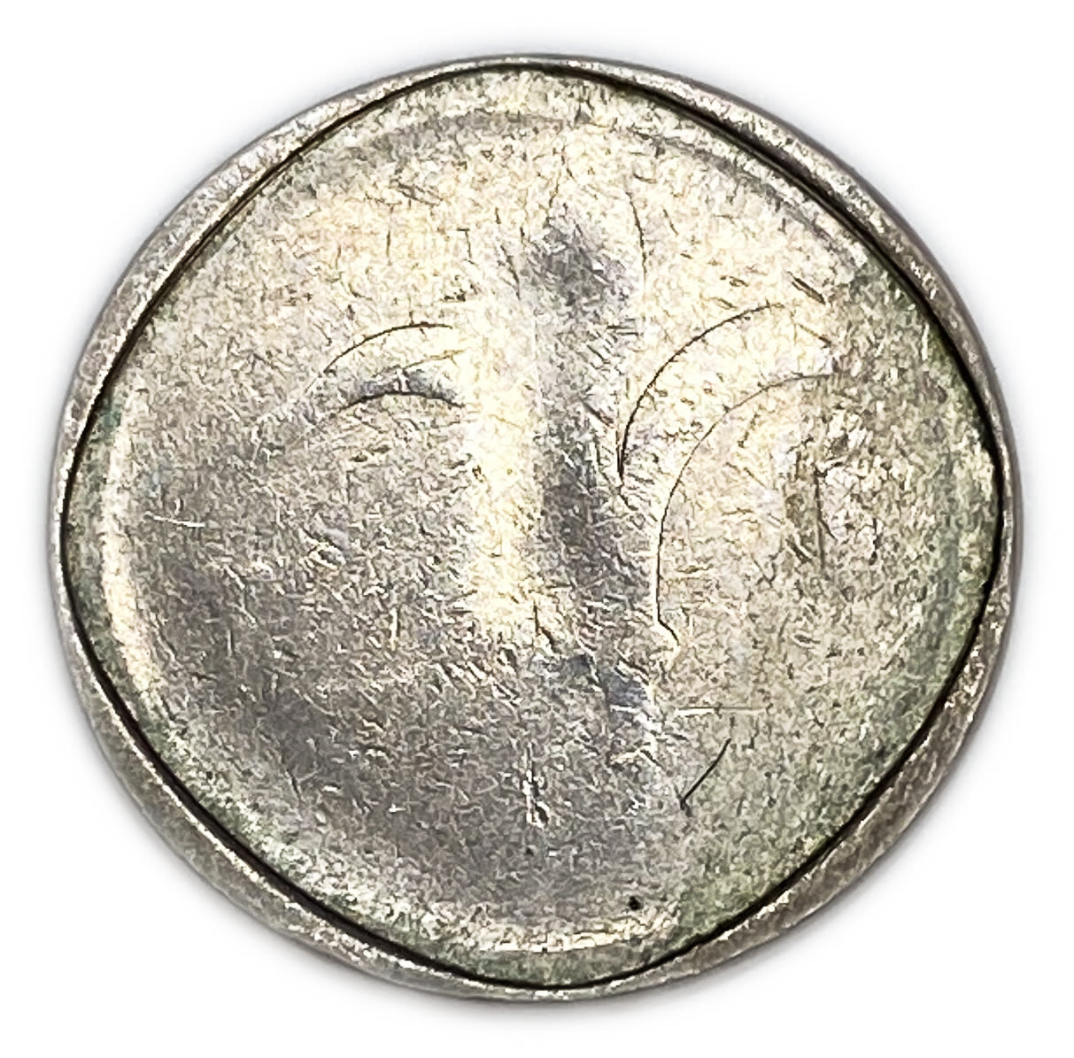 Israel - 1 Sheqel 1989 - Minting Error - Uniface - Rare
Face: The words "1 new shekel" in Hebrew and ... - 1 1