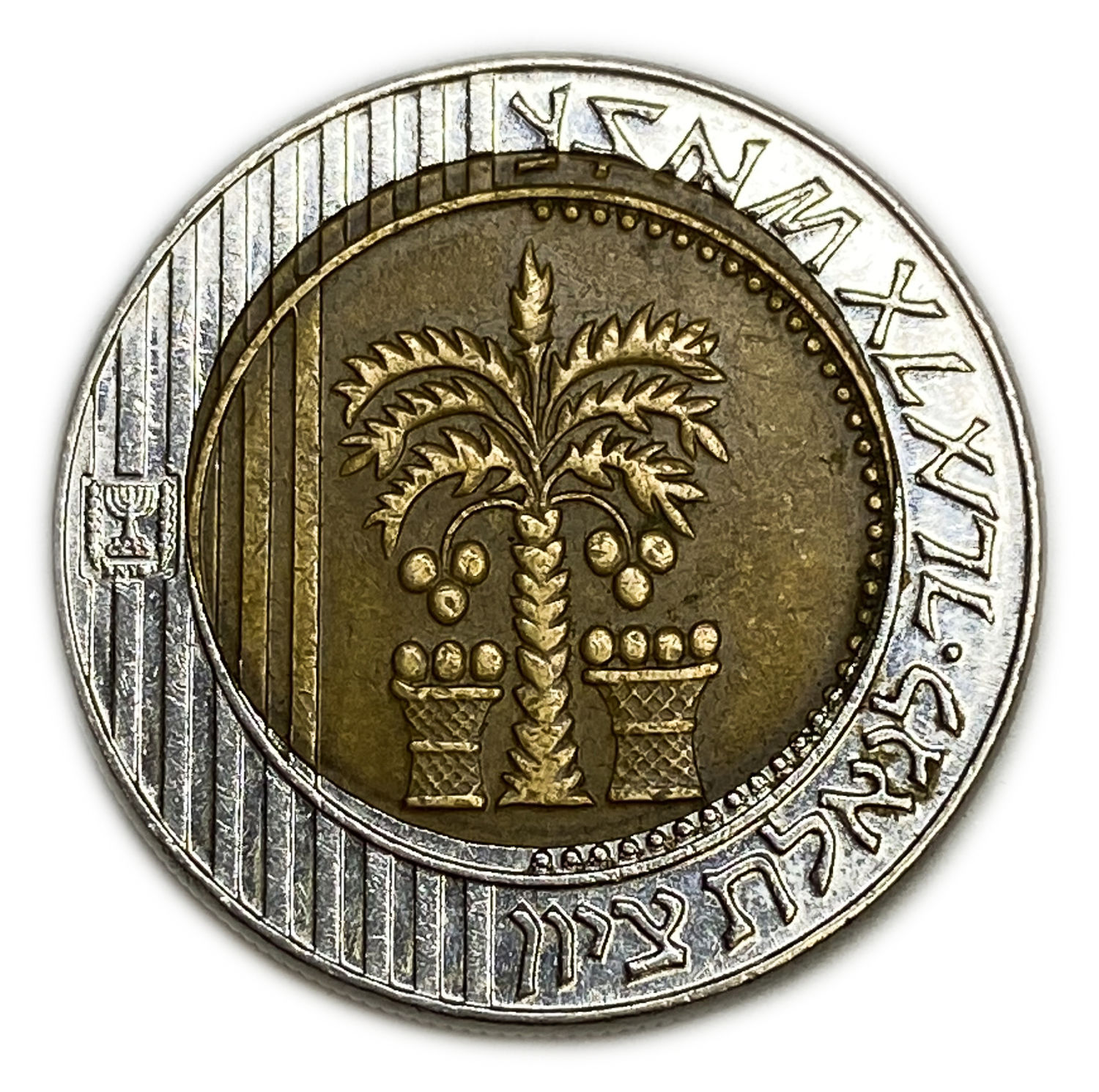 Israel - 10 Sheqels 1995 - Minting Error - Miscellaneous - XF
Face: The words "10 new shekels" in ... - 1 1