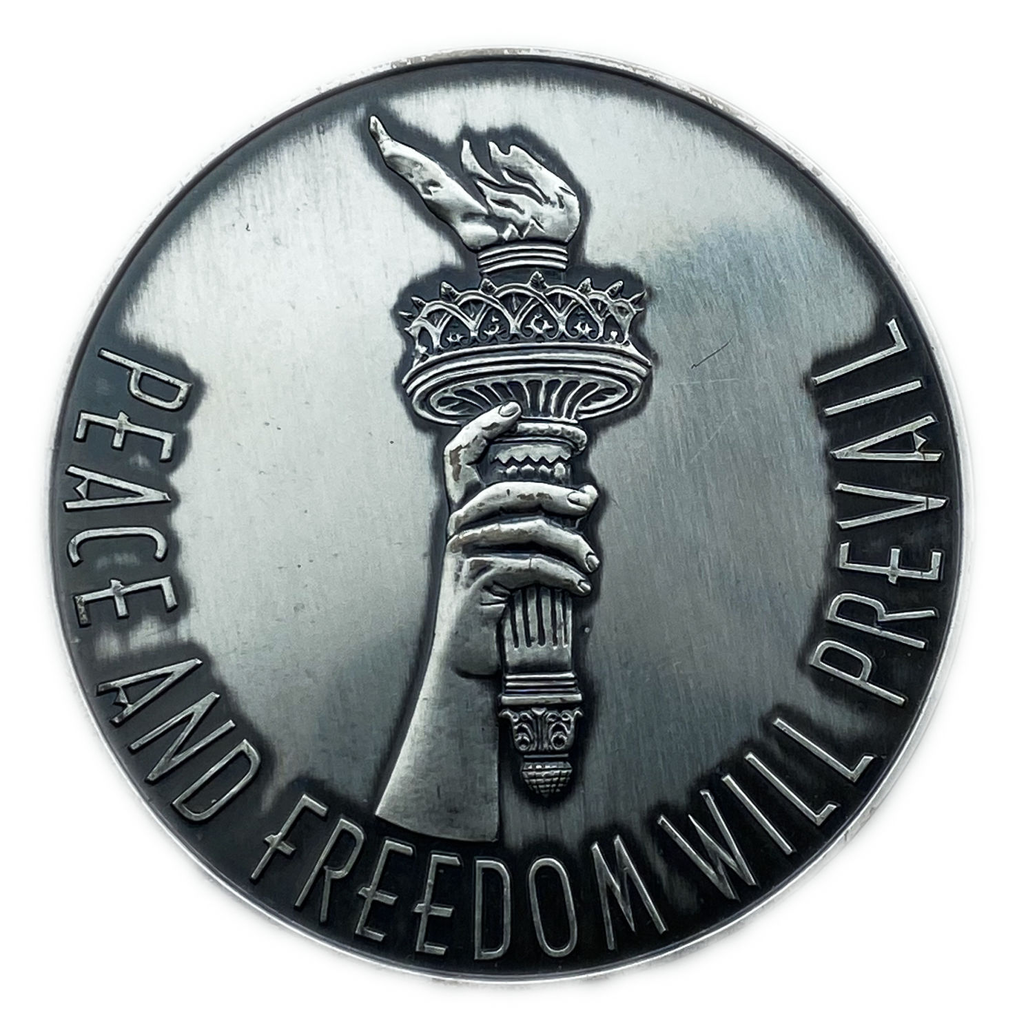 Israel - The Twin Towers 2001 - Silver 925, 62g, 50mm
Official Israel Memorial Medal, 2001/5761 ... - 1 1