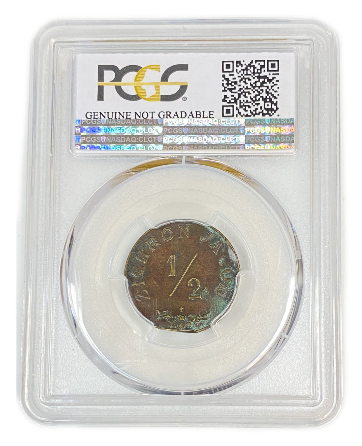 Palestine - Zichron Jacob - 1/2 Piaster 1885 - PCGS XF Details - Rare
A brass token ... - 1 3