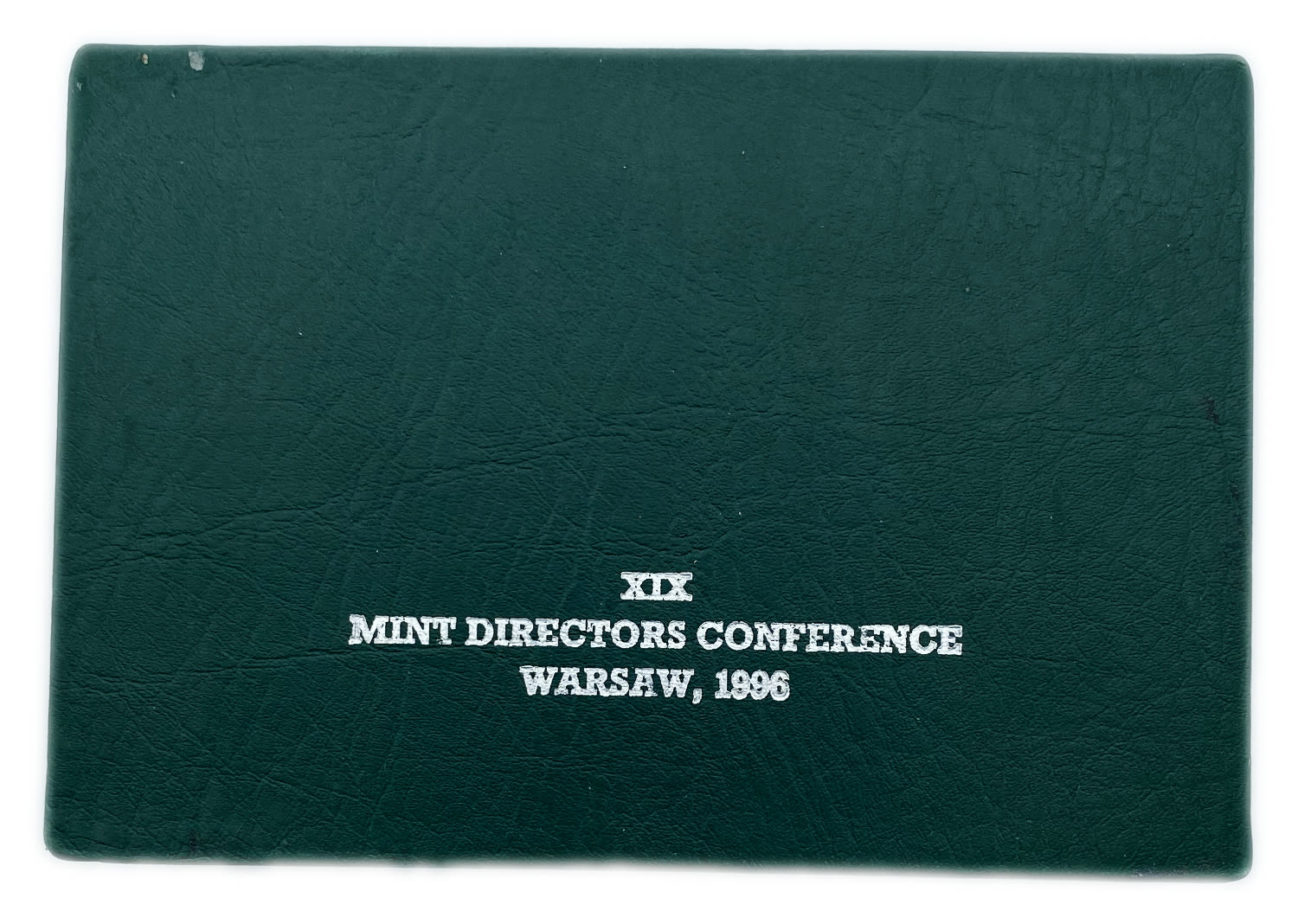 Poland - Mint directors conference 1996 - warsaw silver polish state mint - 161g, 55 X 90 mm - 1 3