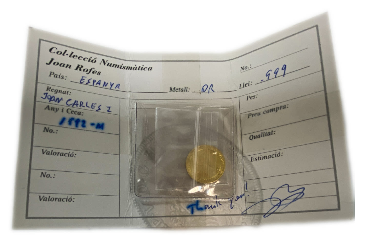Spain - 10 000 Pesetas 1992 - Baseball, Summer Olympics in Barcelona - Gold 999, 3.37g ... - 1 2