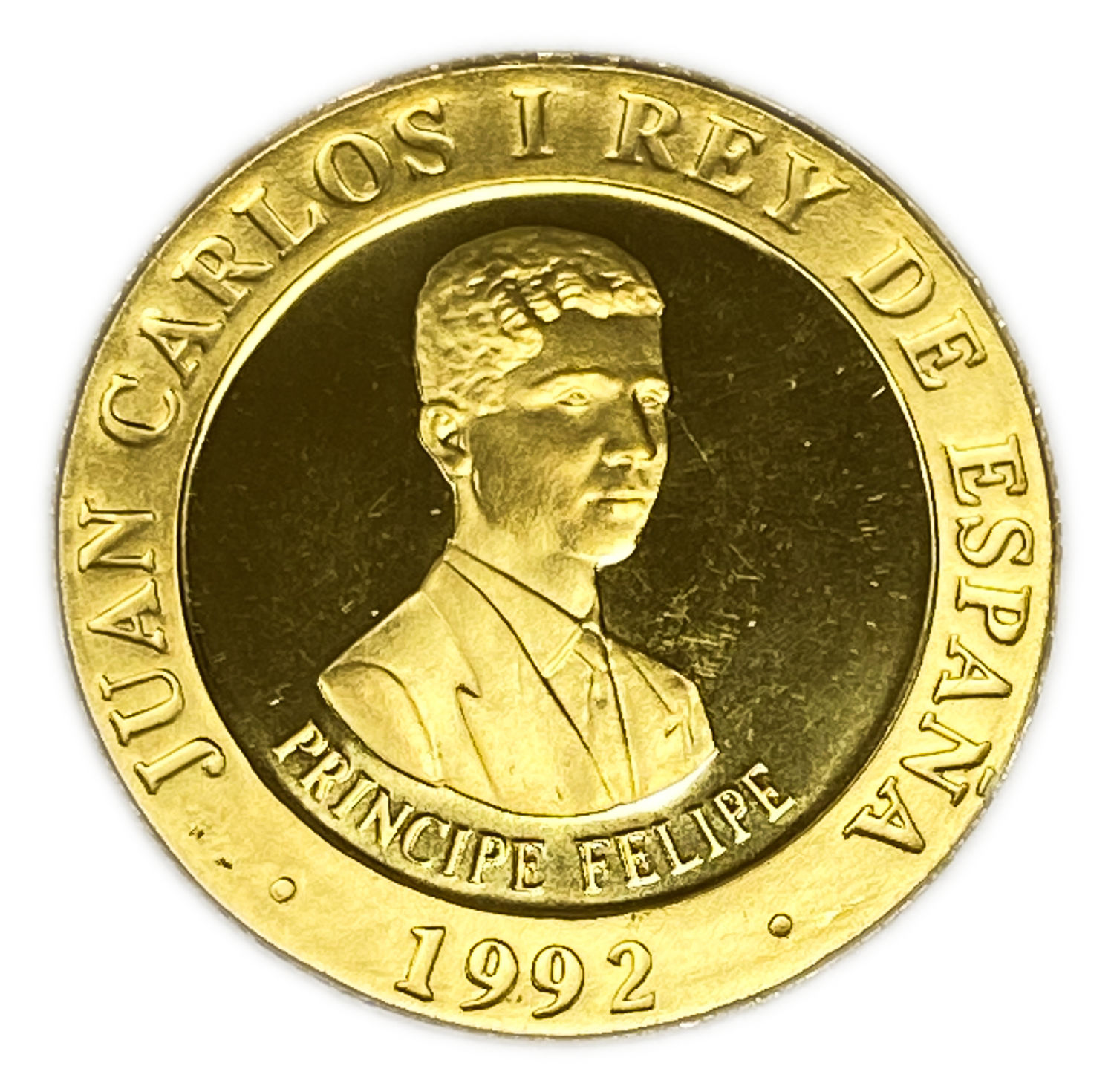 Spain - 10 000 Pesetas 1992 - Baseball, Summer Olympics in Barcelona - Gold 999, 3.37g ... - 1 0