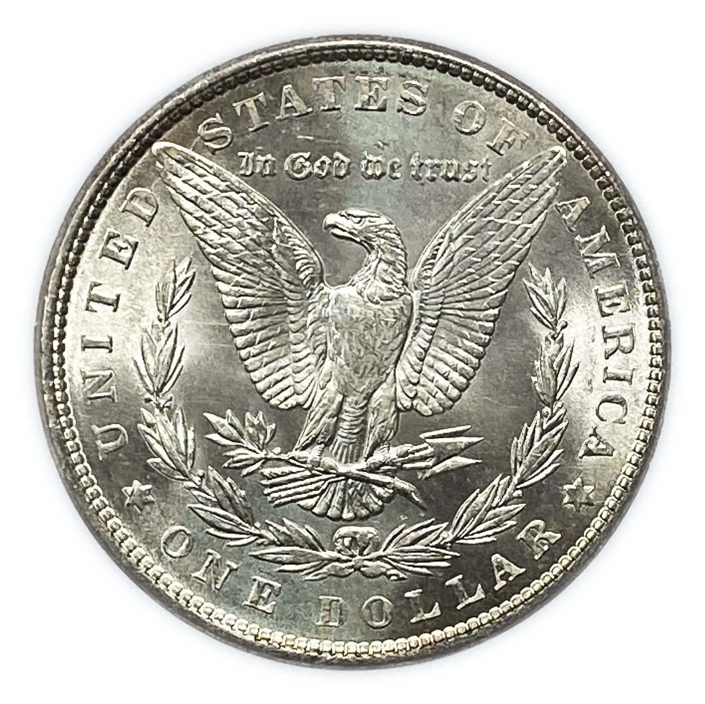 USA - Pair of coins 1 Morgan Dollar 1886 - UNC - The source of the color of the ocins is unknowned - Silver ... - 1 2